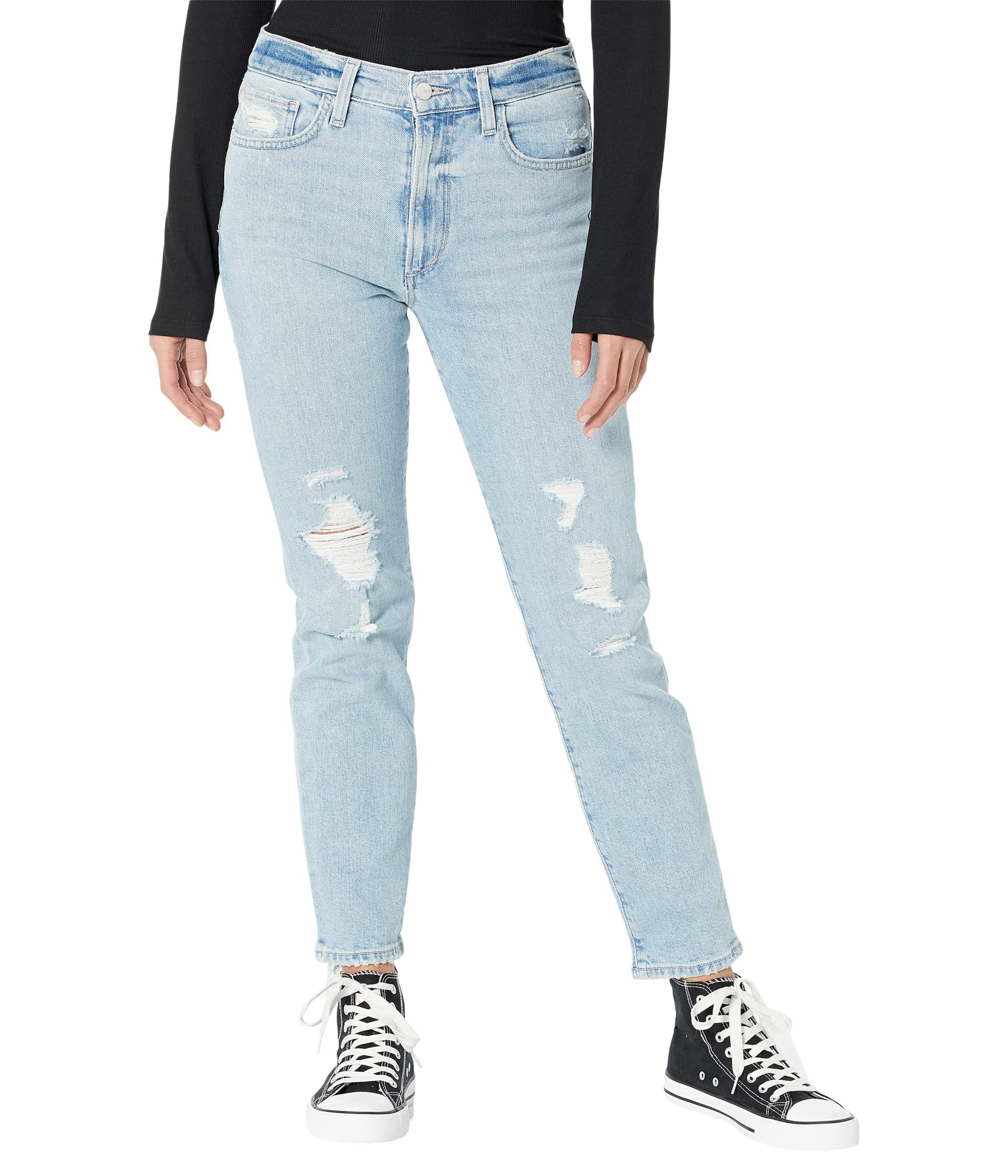 Joe's Jeans Women's The Luna Ankle Jeans - High Waist Skinny Denim Pants for Casual & Night Out | Perfect for Dating, Office & Weekend Wear