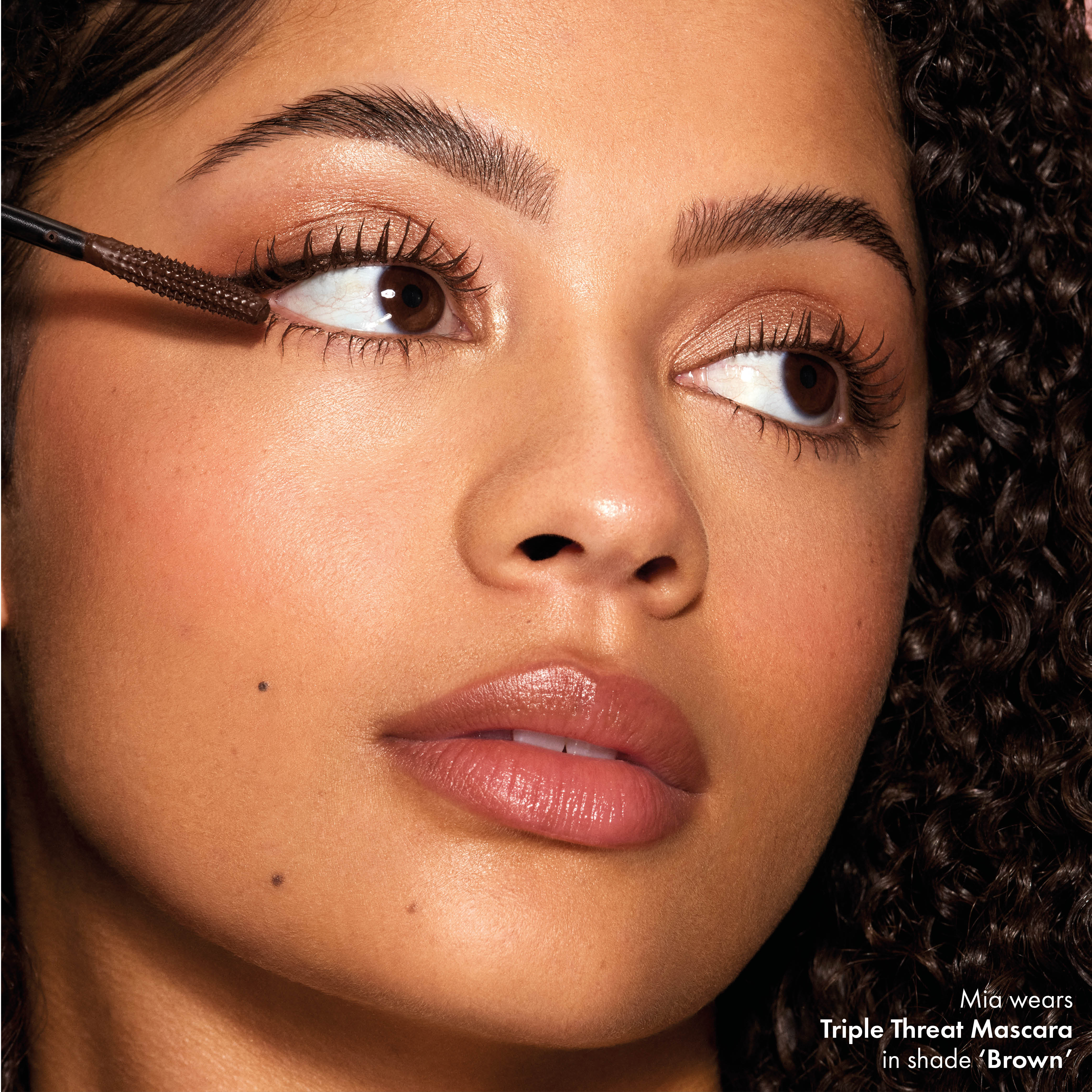 Triple Threat Mascara - Volumizing, Lengthening & Waterproof Mascara for Dramatic Lashes | Perfect for Day to Night Looks & Special Occasions