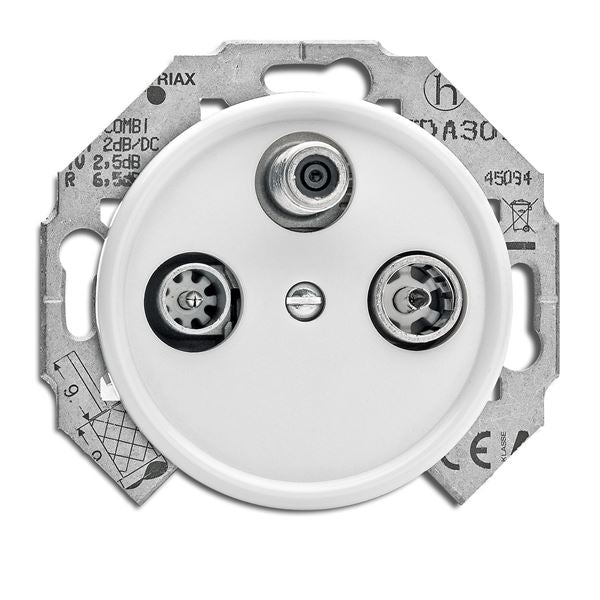 High-Quality Antenna Connector Insert - Durable Multimedia Thermoset Plastic for Car Audio & Home Theater Systems