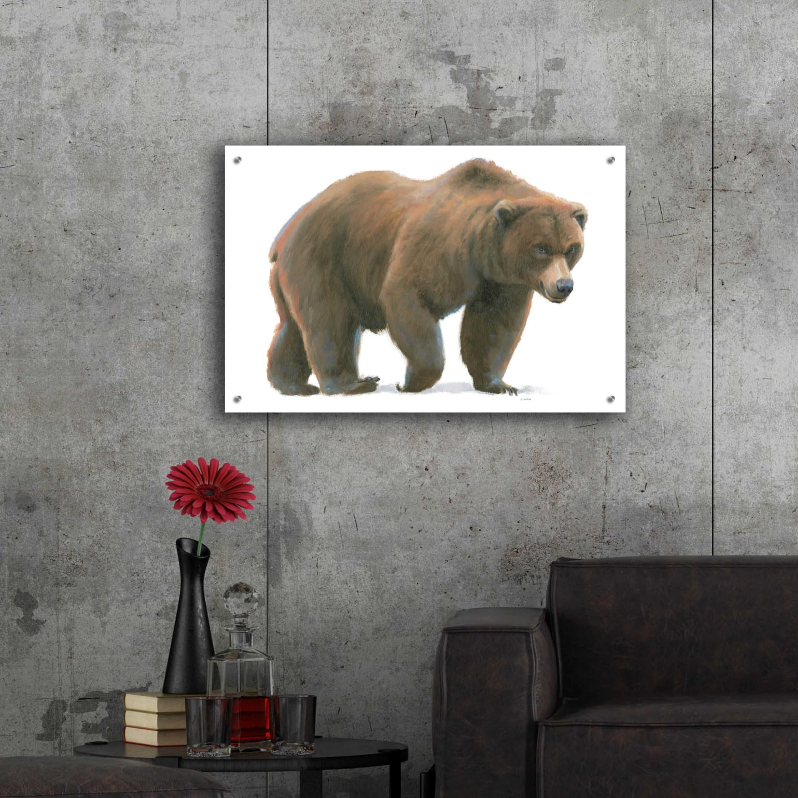 Epic Art 'Northern Wild I' by James Wiens - 36x24 Inch Acrylic Glass Wall Art Painting for Living Room, Bedroom & Office Decor