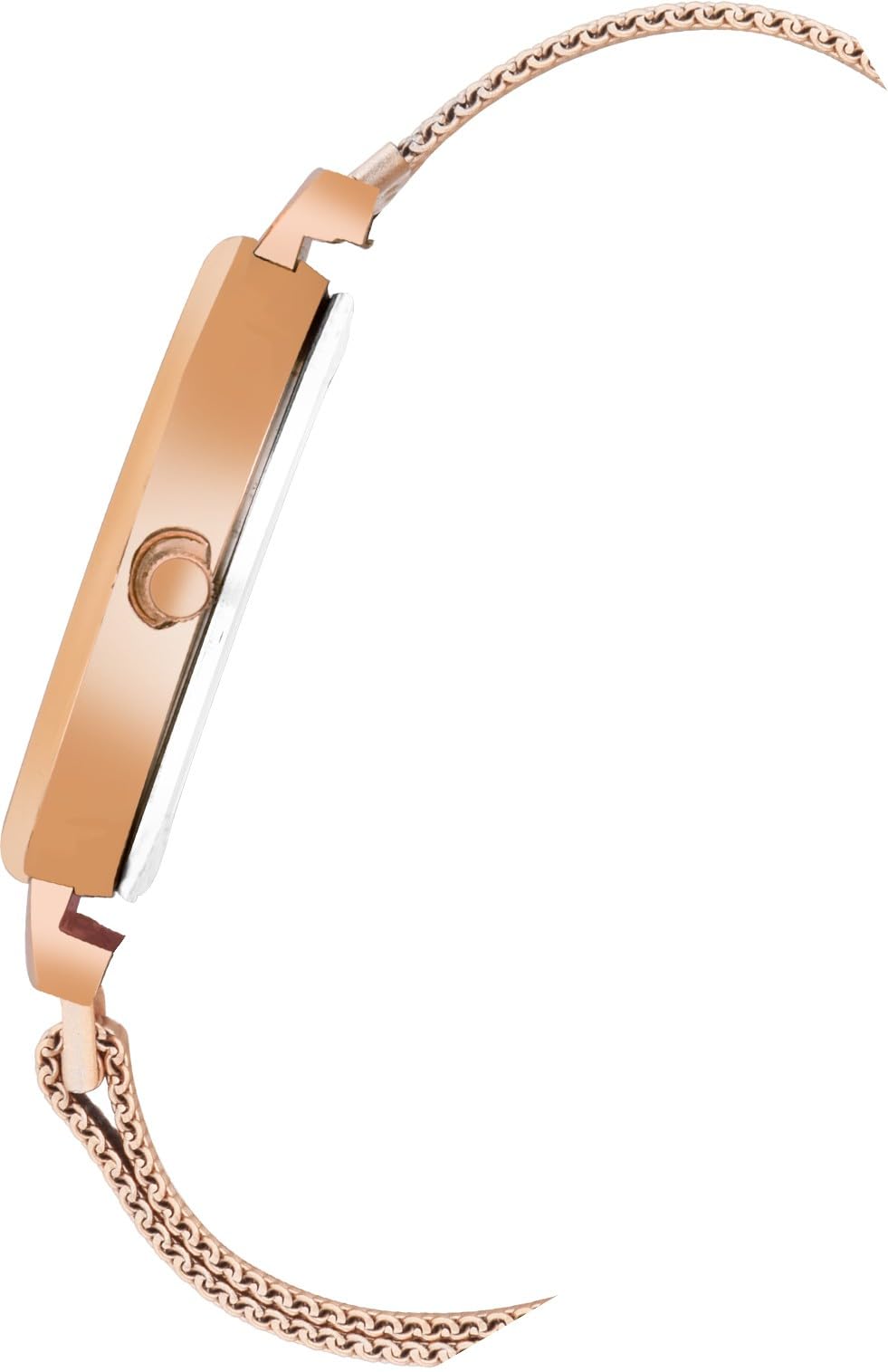 Septem Women's Analog Wrist Watch with Embellished Dial & Stainless Steel Wrap-Around Strap - Elegant Fashion Accessory for Office, Party and Daily Wear