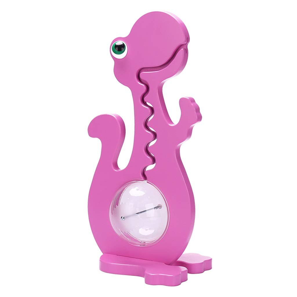 FEANG Large Wooden Dinosaur Piggy Bank - High Capacity Money Coin Savings Bank, Cute Dinosaur Model Toy for Kids | Perfect Birthday Gift for Boys & Girls | Fun Way to Teach Children About Saving Money (Pink) - Ideal for Bedroom Decor, Playroom Storage, and Financial Education Gifts