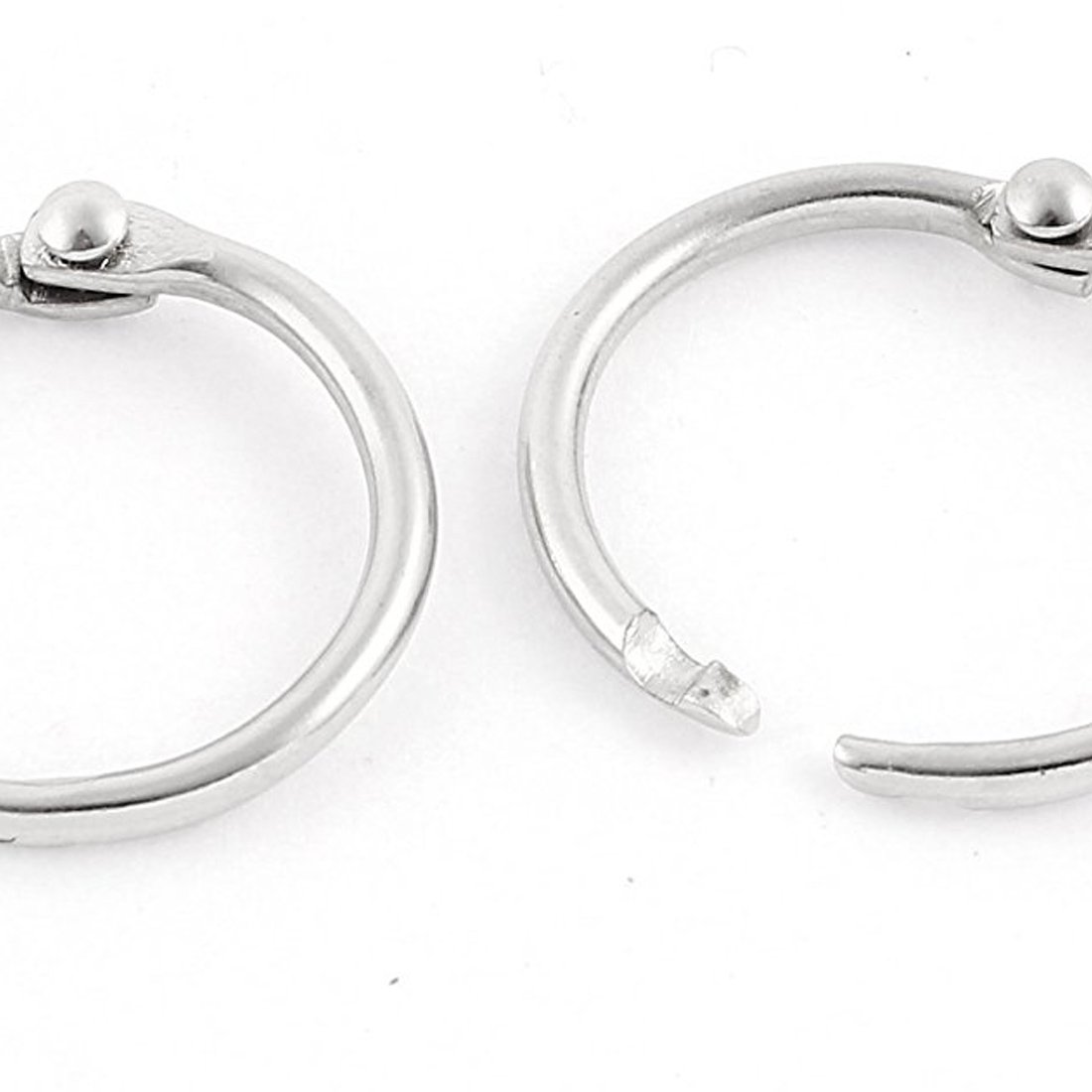 Copapa 2.5-inch Metal Binder Rings - Key Rings for Office & School Organization