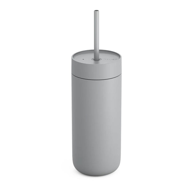 Fellow Carter Cold Mug - 16oz Vacuum Insulated Stainless Steel Tumbler with Lid, Keeps Drinks Cold for 24 Hours - Perfect for Iced Coffee, Smoothies & Outdoor Activities