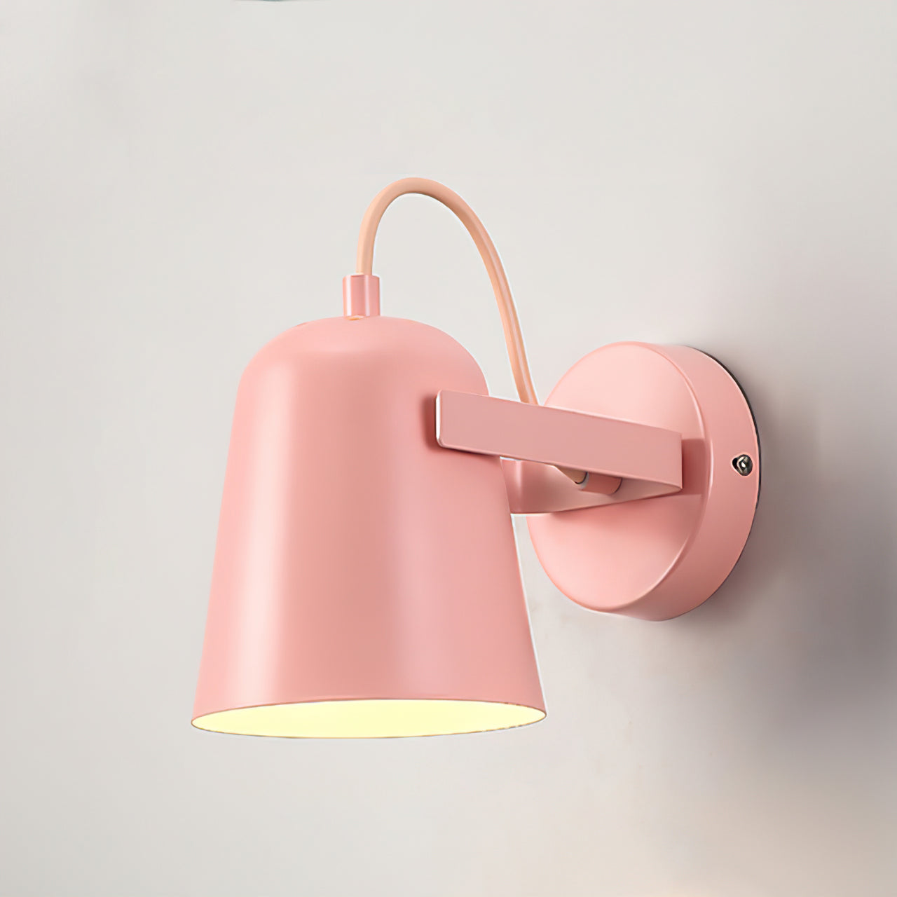 Rotatable Wall Lamp with Adjustable Bells - Modern LED Sconce Light for Bedroom, Living Room & Hallway Decor