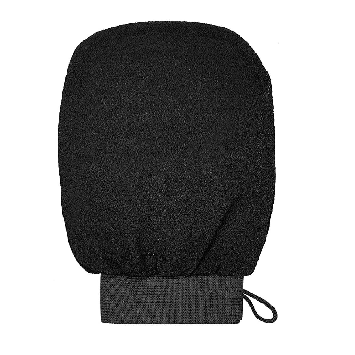 MUSVUZA Exfoliating Body Scrubber Mitt for Women & Men - Dead Skin Remover for Face & Body - Shower & Bath Exfoliator Glove - Soft Washcloth for Smooth Skin (Pack of 1) - Perfect for Spa Days & At-Home Skincare Routines