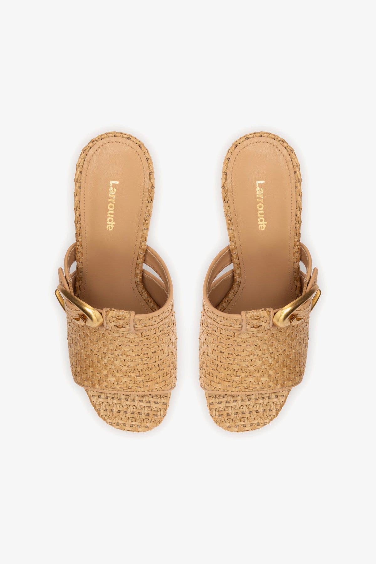 Dolly Verona Mule Sandals Women's Natural Raffia Slides - Comfortable Summer Beach Shoes for Outdoor Walking and Vacation