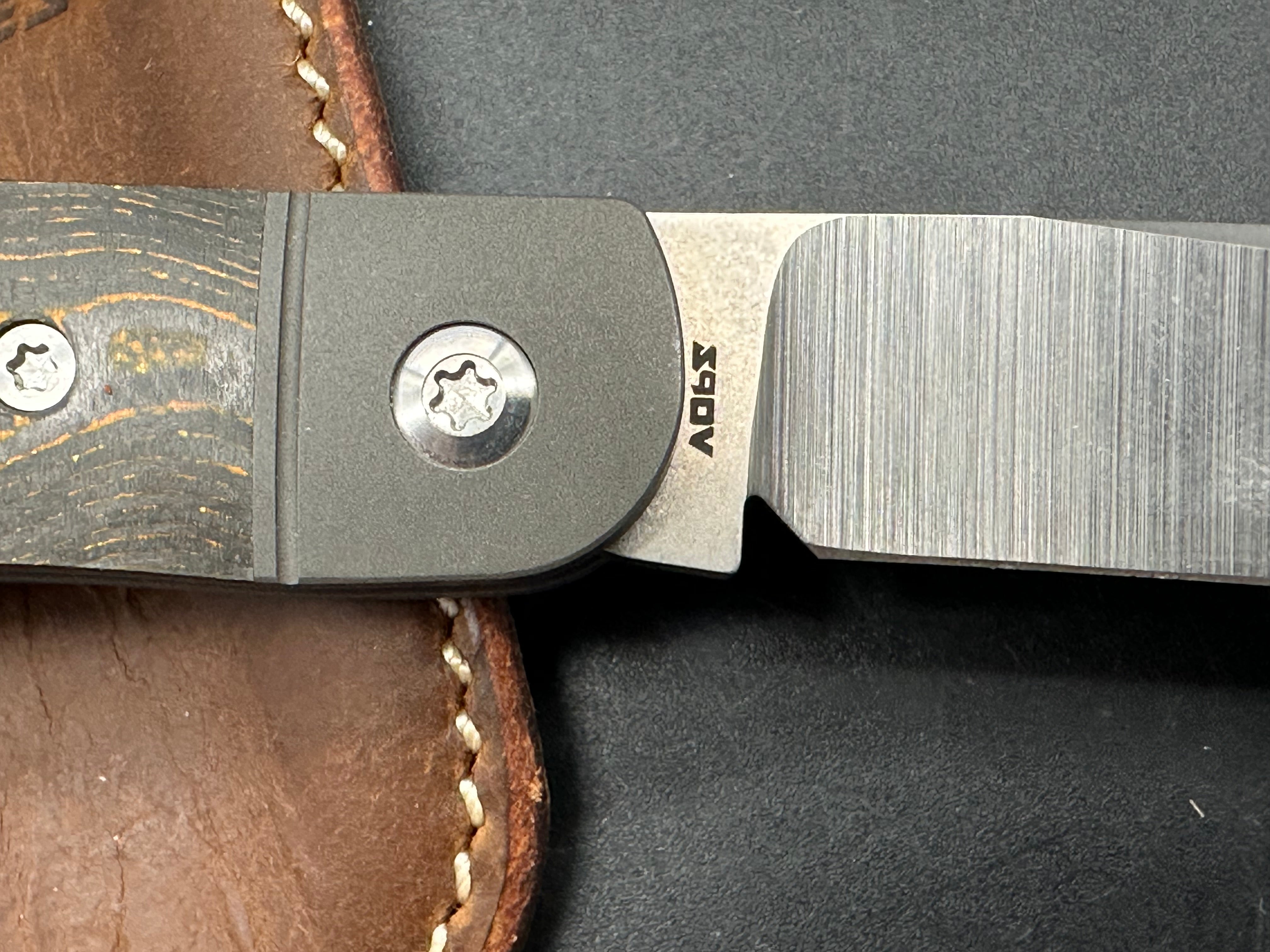 Jack Wolf Javelina Jack Orange Camo Carbon Hunting Knife - Premium Outdoor Survival Tool for Camping, Hiking & Bushcraft