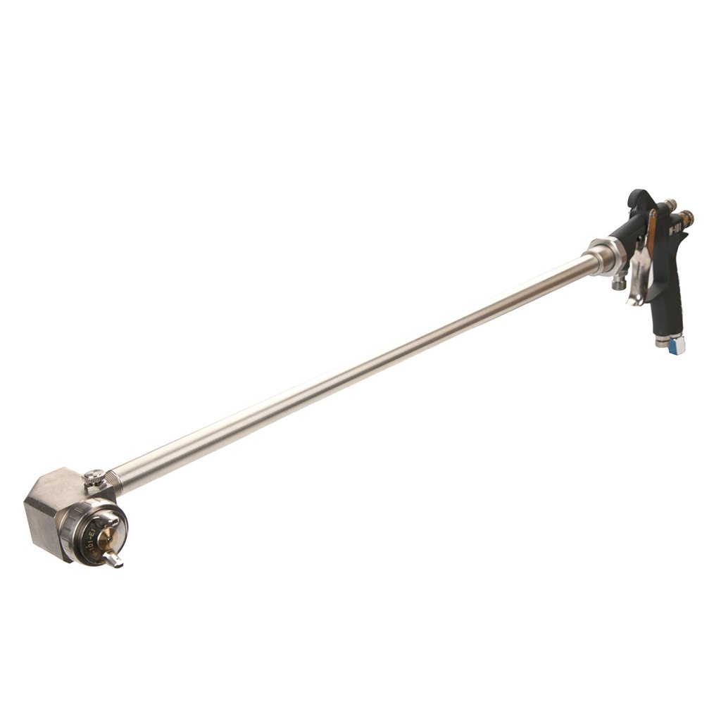 LW-10B-9050 Professional Extension Long Pole Spray Gun with Adjustable Angle - Perfect for Painting, Cleaning, and Pest Control in Hard-to-Reach Areas