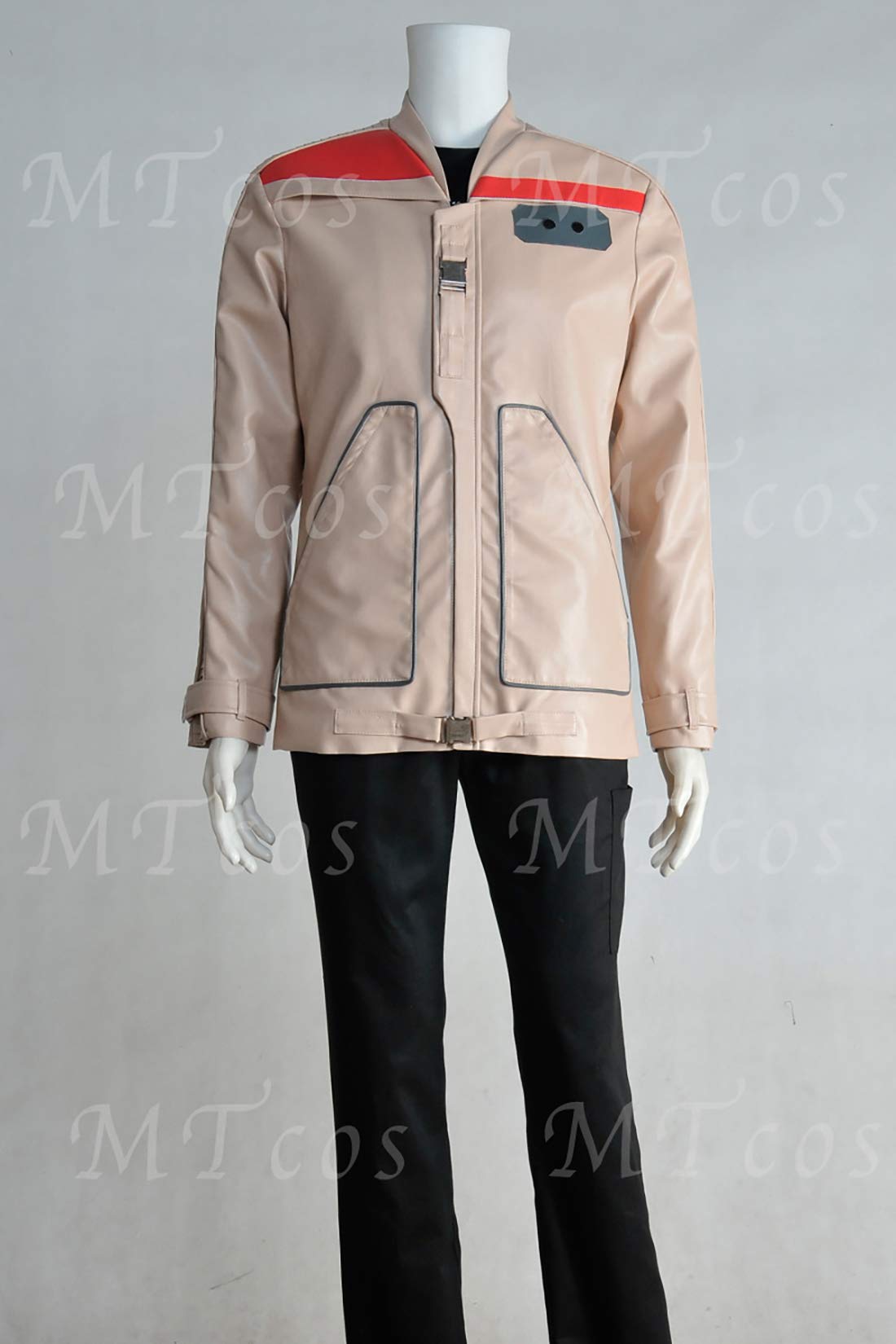 Finn Cosplay Costume for Men - The Force Awakens Leather Jacket Full Set | Star Wars Movie Costume, Halloween Cosplay Outfit, Comic-Con Costume Party