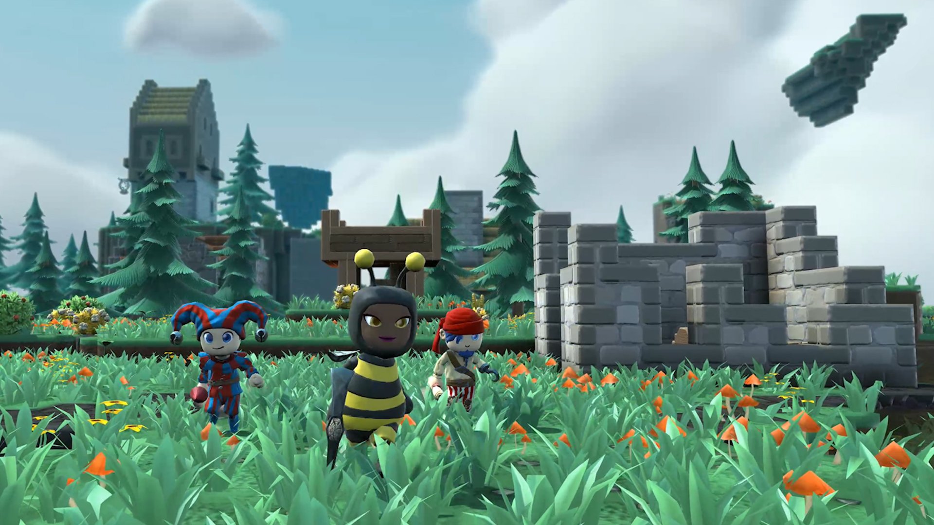 Portal Knights Nintendo Switch Game - Japanese Import Region Free | Open-World RPG Adventure for Multiplayer & Single-Player Gaming