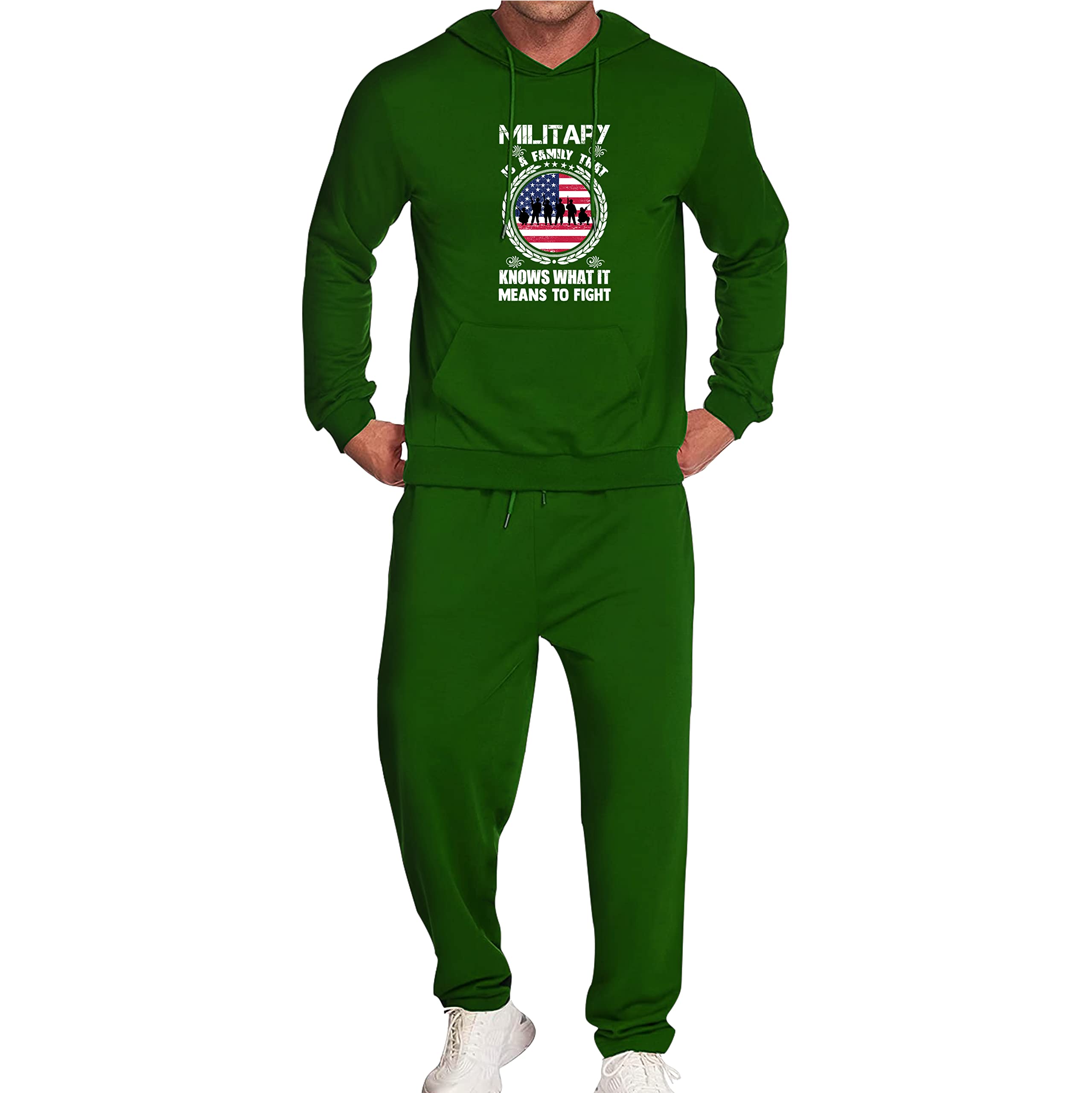 Men's Athletic Tracksuit Set - 2 Piece Casual Jogging Sweatsuit for Running, Gym & Lounge Wear