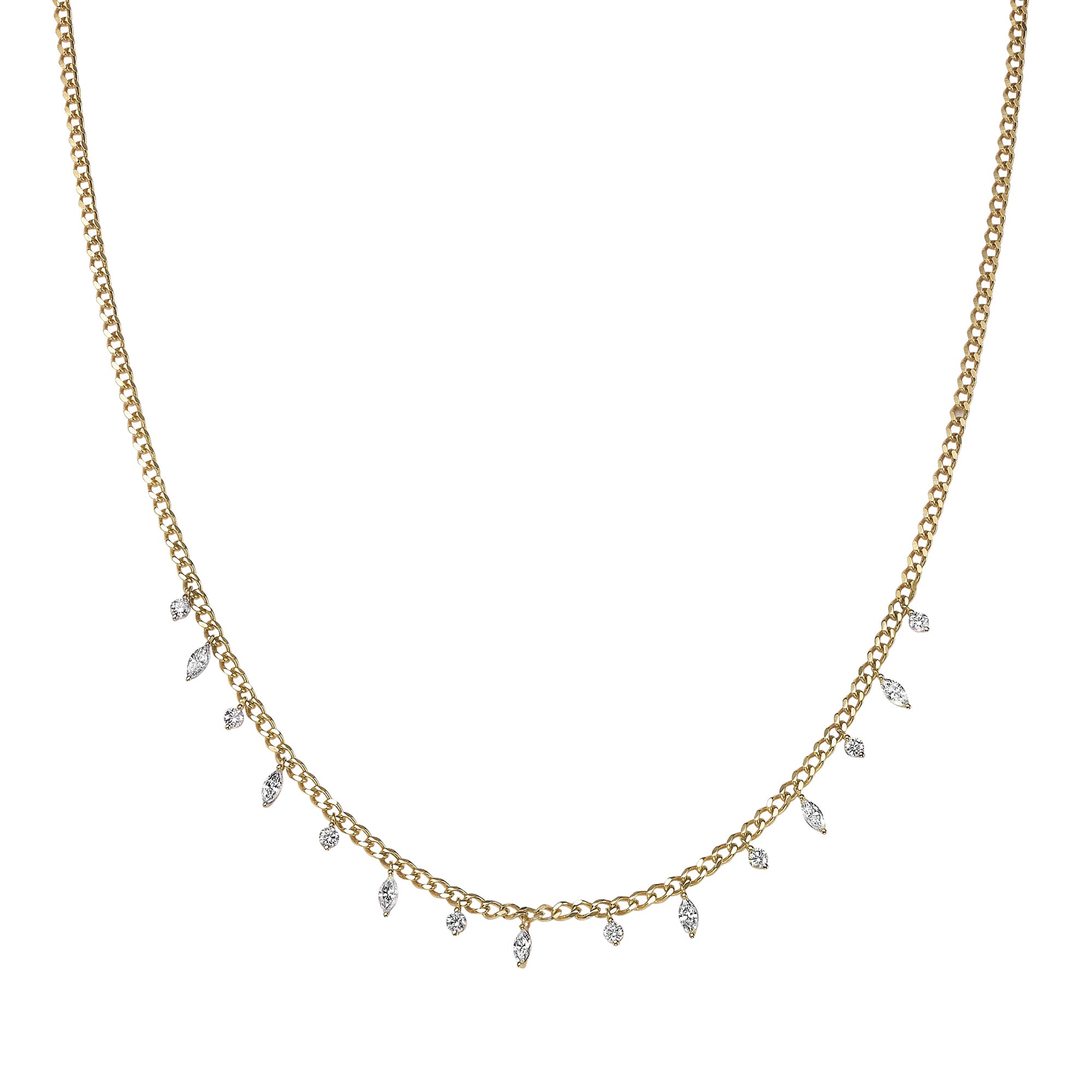 5 Diamond Flower Pendant Necklace for Women - Elegant Jewelry Gift for Birthday, Anniversary & Special Occasions