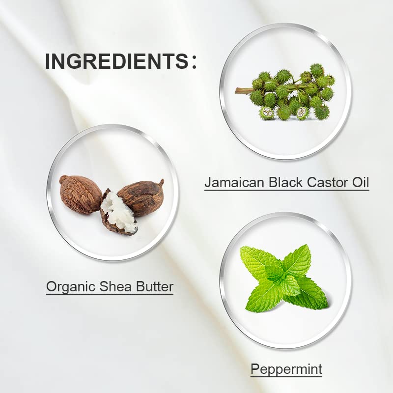 Jamaican Black Castor Oil Hair Care Set - 17oz Strengthening Shampoo & Conditioner + 10oz Leave-in Treatment | Promotes Hair Growth, Reduces Breakage & Nourishes Dry Scalp | Perfect for Natural Hair, Curly Hair & Protective Styles