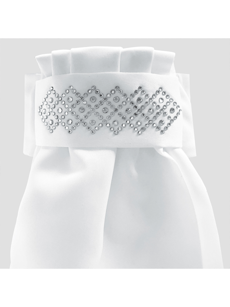 Equetech Deluxe Self-Tying Stock Tie for Equestrian Riding & Horse Shows - Premium Adjustable Neckwear for Dressage & Formal Events