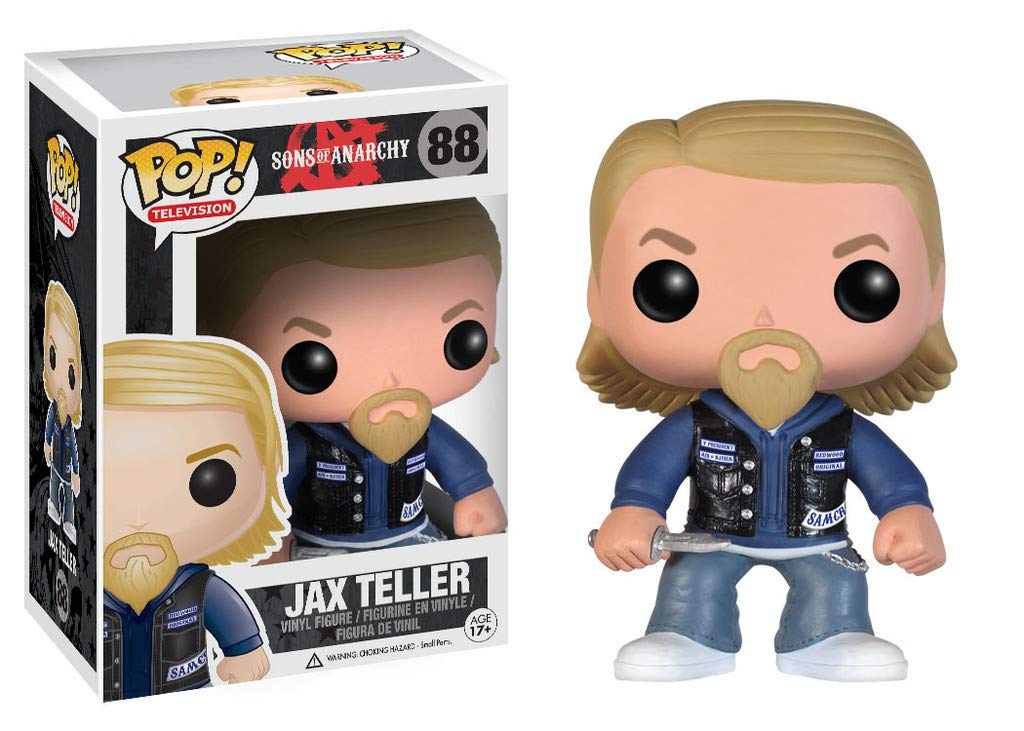 Funko POP! Jax Teller Sons of Anarchy Vinyl Action Figure Collectible - Perfect for TV Show Fans, Home Office Display & Pop Culture Collections