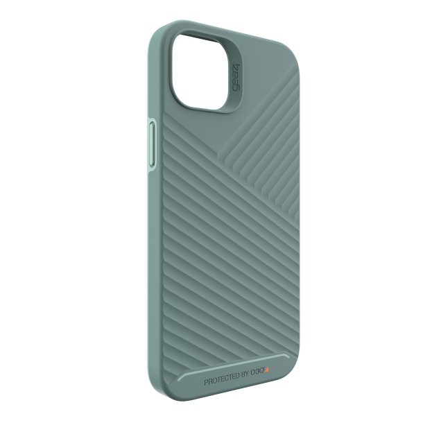 GEAR4 DENALI SNAP Case for iPhone 14 Plus - Shockproof Protective Cover with Military-Grade Drop Protection, Slim Fit Design, Green - Perfect for Outdoor Adventures & Daily Use