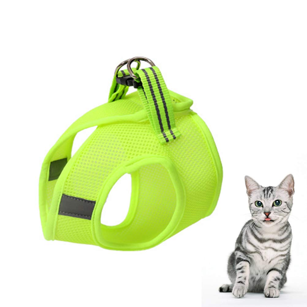 TEHAUX Breathable Pet Harness & Carrier Sling - Adjustable Cat & Small Dog Vest Leash for Safe Outdoor Adventures | Perfect for Hiking, Travel & Daily Walks