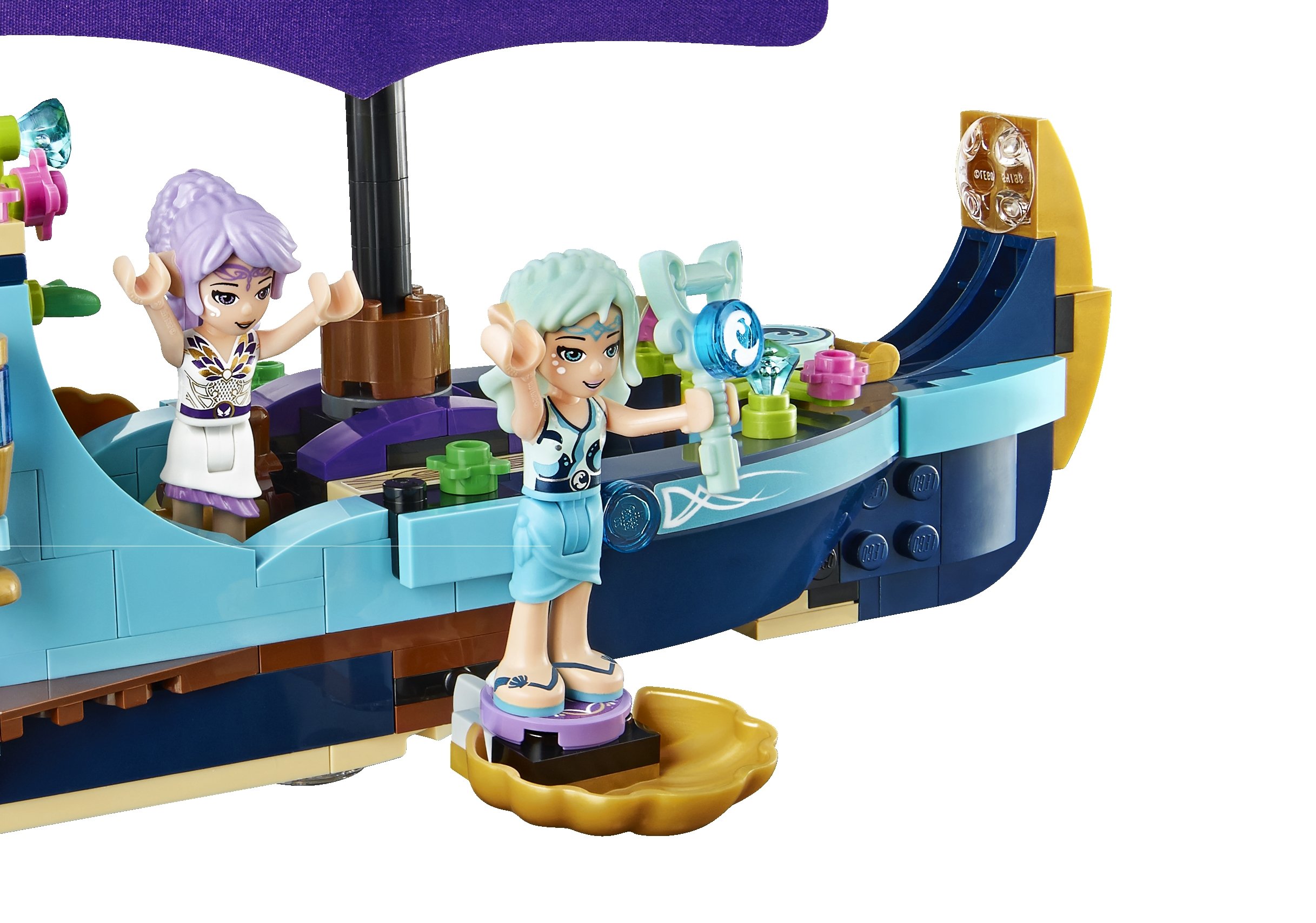 LEGO Elves Naida's Epic Adventure Ship 41073 - Fantasy Building Blocks Set for Kids, Creative Play & Collectible Toy - Perfect for Birthday Gifts & Imaginative Storytelling