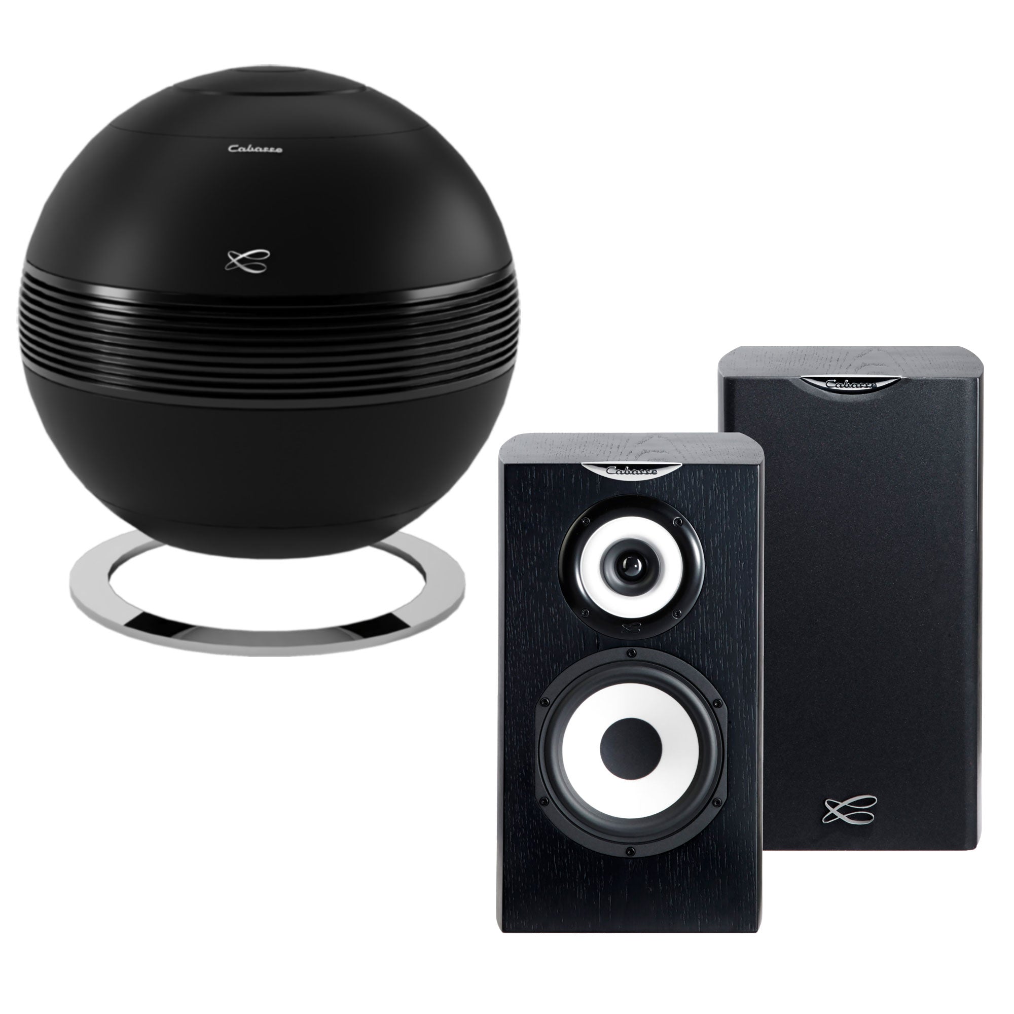 Cabasse Minorca MC40 + Pearl Sub System - Premium Wireless Hi-Fi Speaker System for Home Theater & Music - Perfect for Living Room, Home Theater, and Audiophile Listening