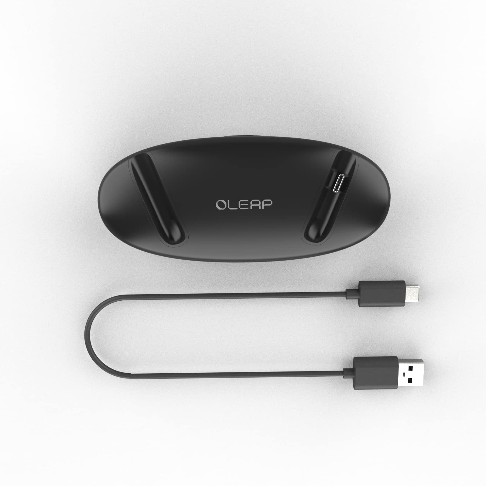 Pilot P100b Bluetooth Wireless Open Ear Noise Cancelling Headphones with Charging Stand - 50dB ENC Call Noise Reduction, Comfortable for Workouts, Commuting & Office Use