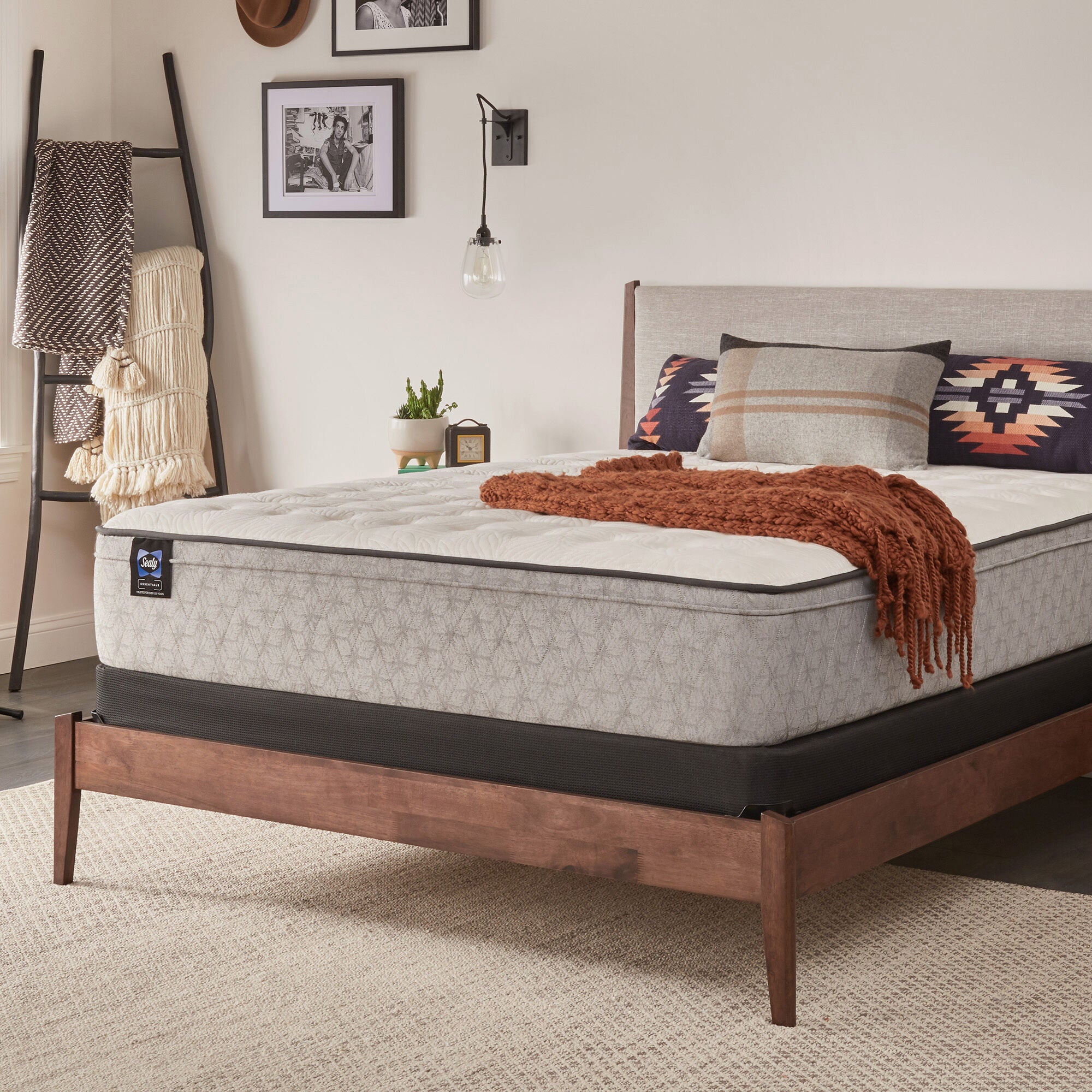 Sealy Winter Green Medium Mattress - Premium Comfort for All Seasons | Perfect for Guest Rooms, Dorms & Cozy Bedrooms