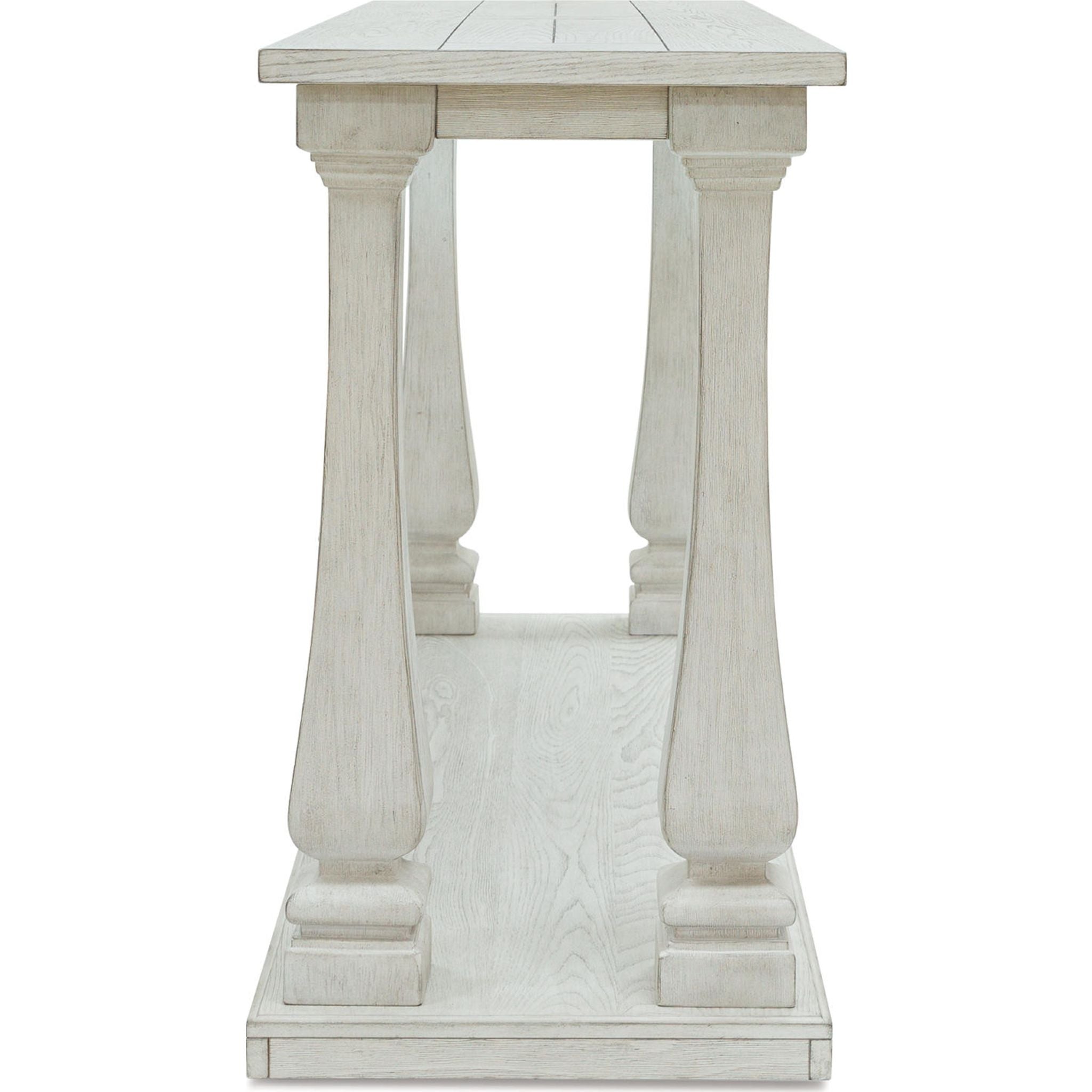 Arlendyne Sofa Table - Antique White Console Table for Living Room, Entryway, or Hallway - Perfect for Decor, Storage, and Display