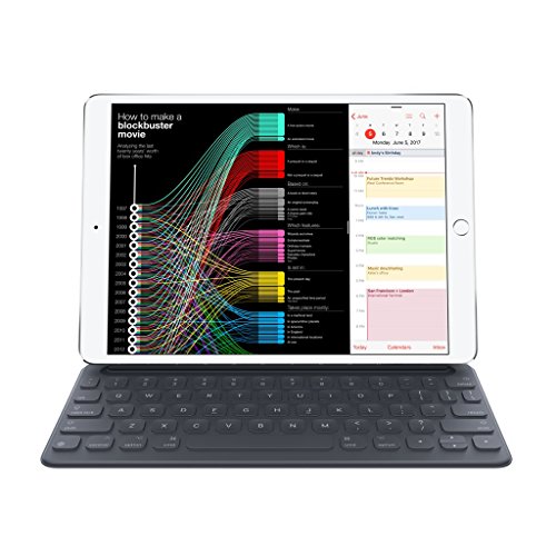 Apple MPTL2LL/A Smart Keyboard for iPad Pro 10.5-inch - Slim Wireless Keyboard with Backlit Keys for Work, Travel & Home Office Use