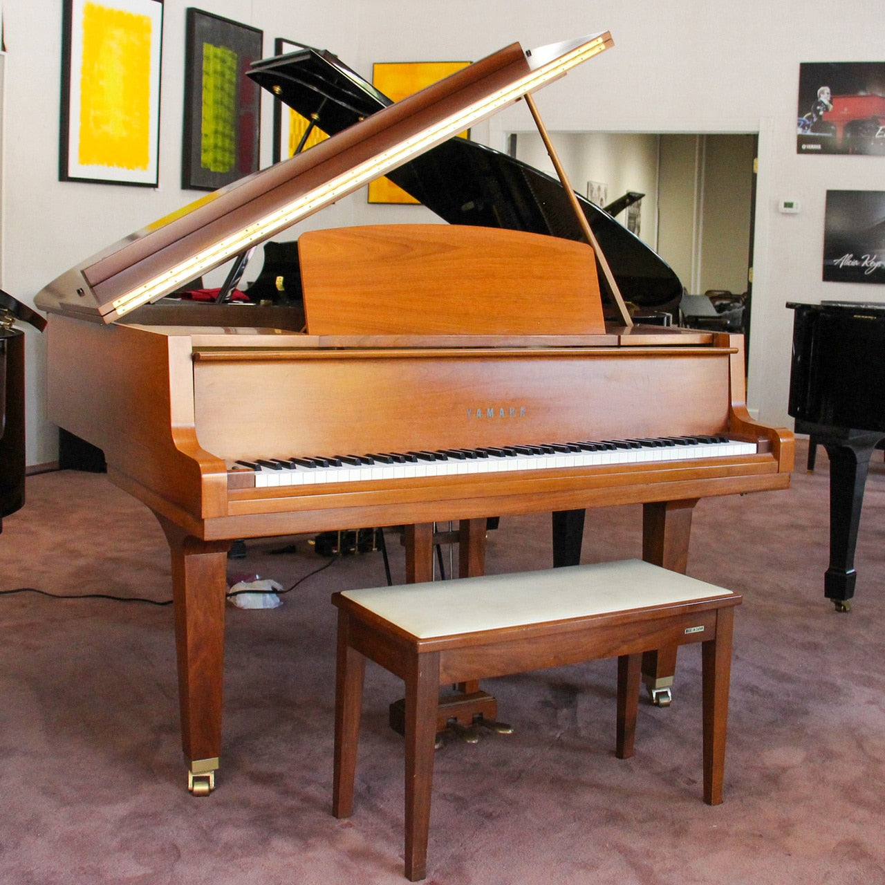 Vintage 1969 Yamaha G1 Grand Piano - Professional Acoustic Piano for Home, Studio & Concert Performances