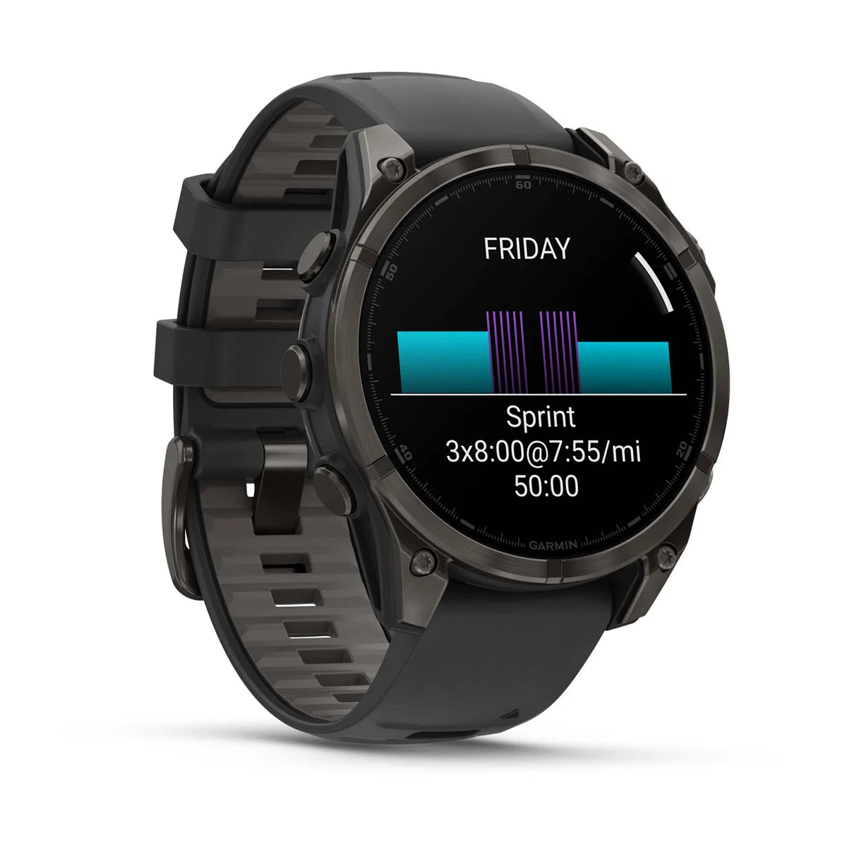 Garmin Fenix 8 Sapphire AMOLED 47mm GPS Smart Watch - Multisport Fitness Tracker with Heart Rate Monitor, Sleep Tracking & Outdoor Navigation for Running, Hiking, Swimming & Adventure Activities