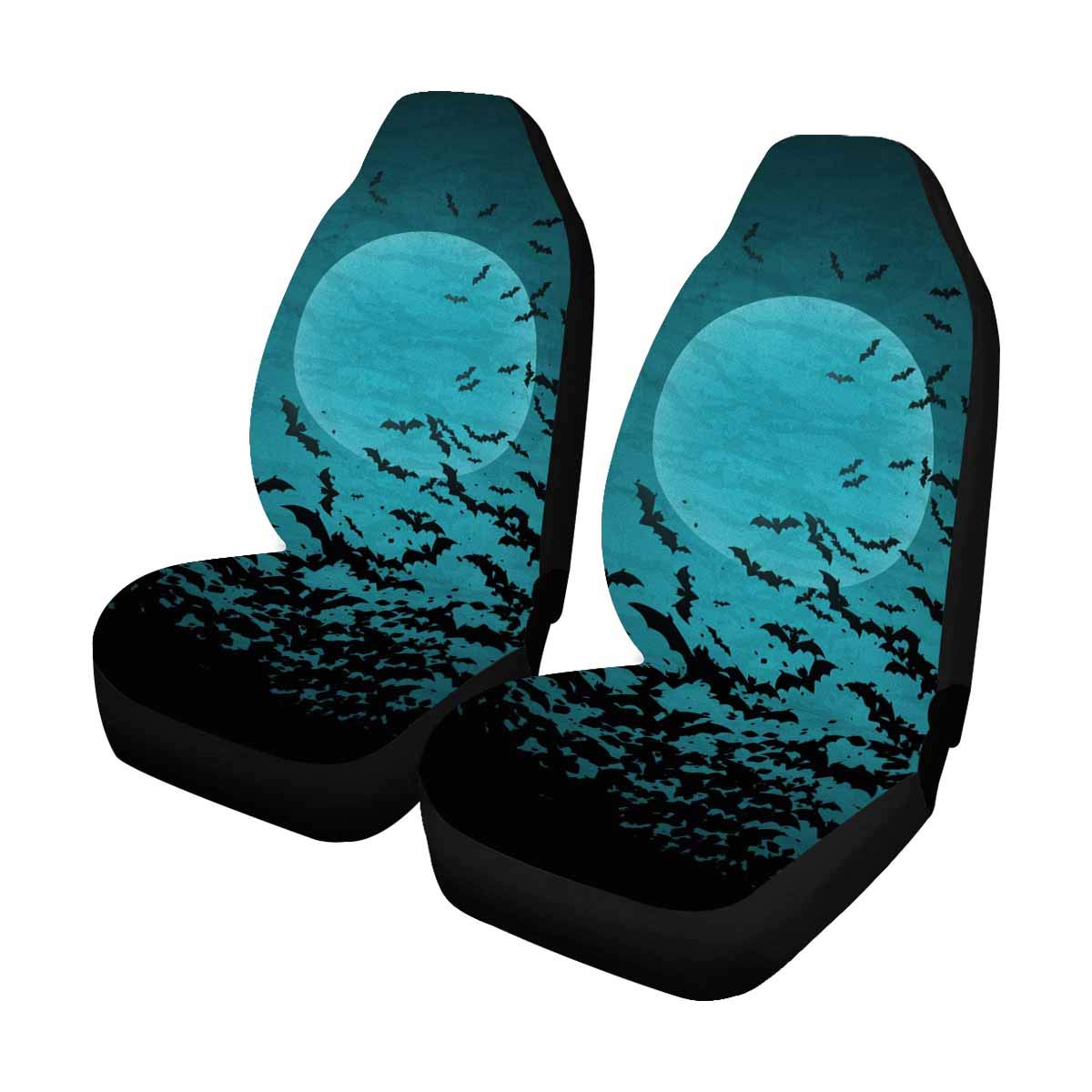 INTERESTPRINT Universal Car Seat Covers for Front Seats (Set of 2) - Fits Most Sedans, SUVs & Jeeps - Waterproof & Comfortable for Daily Commute, Road Trips & Outdoor Adventures