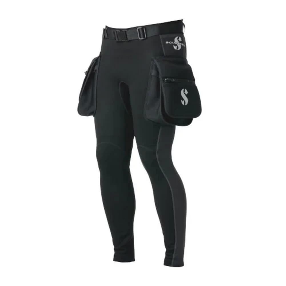 Scubapro Men's Hybrid Cargo Pants 1mm Neoprene - Comfortable Dive Pants for Scuba Diving, Snorkeling & Water Sports