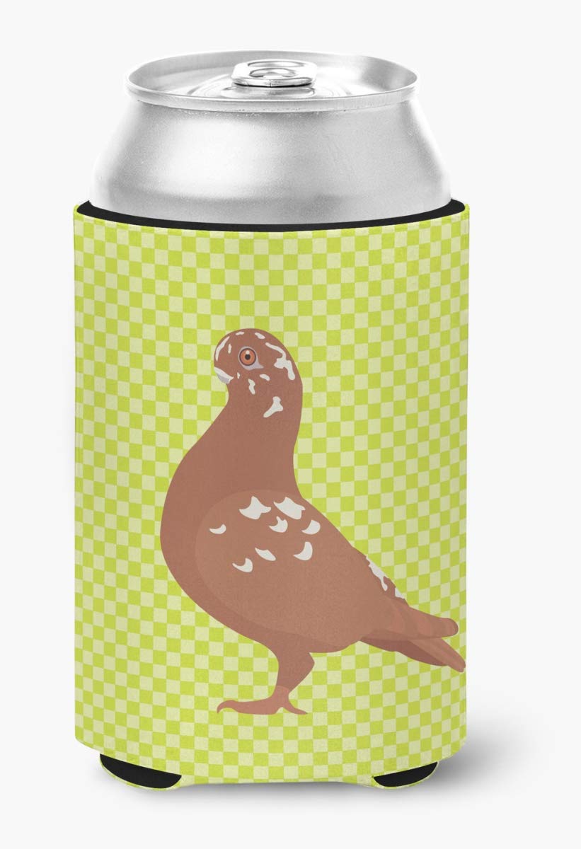 CoolCookware African Owl Pigeon Green Can or Bottle Hugger - Insulated Beverage Sleeve for Coffee, Beer & Soda - Perfect for Home, Office & Outdoor Use