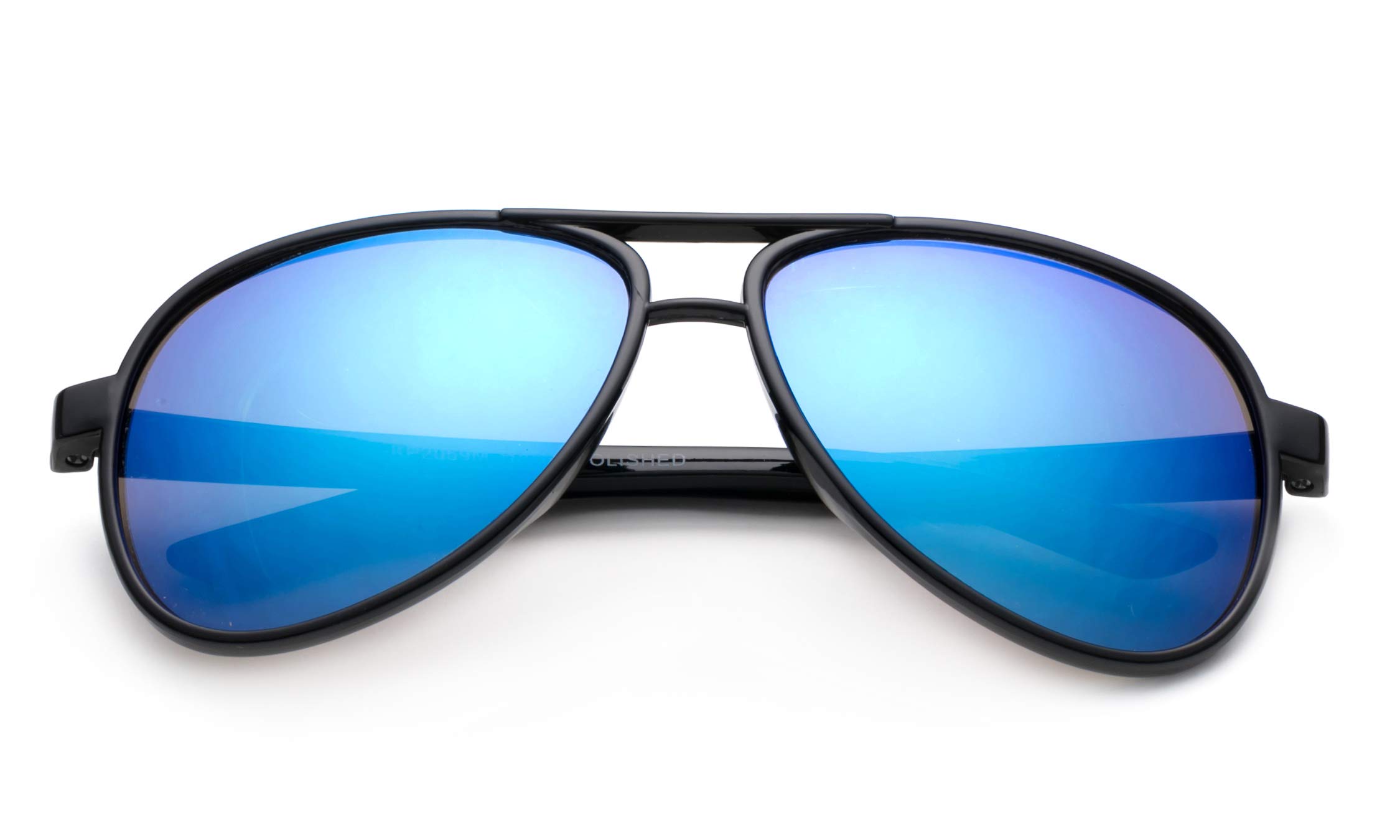 Trendy Kids Aviator Sunglasses for Girls & Boys - UV Protection Flash Lens - Perfect for Outdoor Play, Beach, and Summer Activities