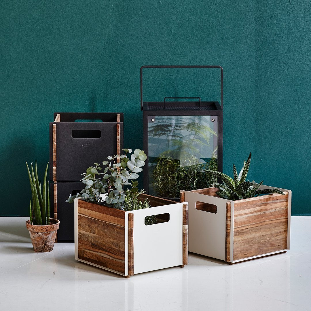 Cane Line Design Team Box - Stylish Storage Box for Outdoor & Indoor Use - Perfect for Patio, Garden, and Home Organization Accessories