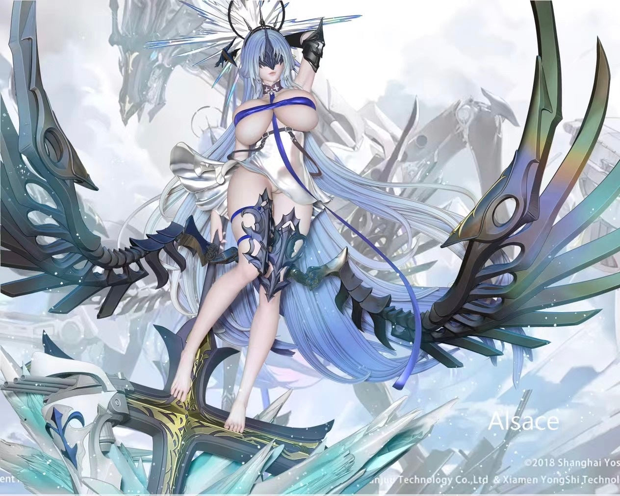 Azur Lane Alsace Cosplay Costume - Meteorite Studio Official | Perfect for Anime Conventions, Cosplay Events & Themed Parties