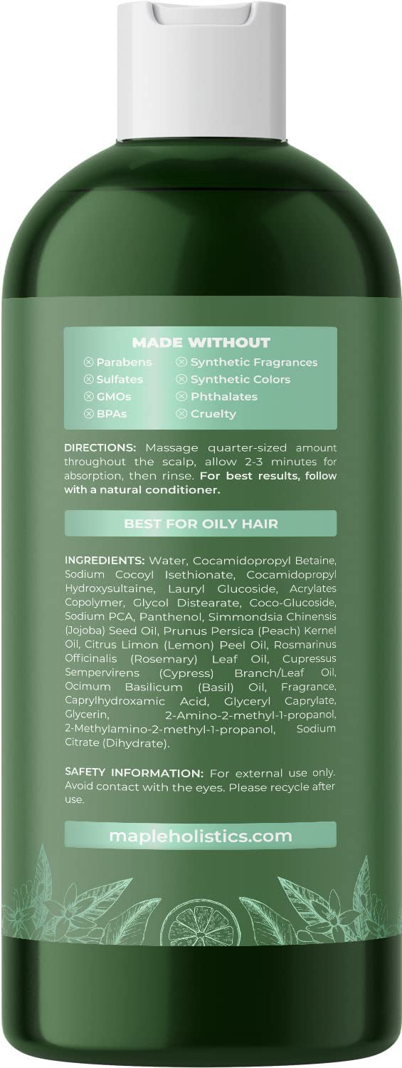 **Sulfate-Free Cleansing Body Wash & Shampoo Set - Tea Tree Oil Moisturizing Body Wash for Dry Skin & Degreasing Shampoo for Oily Hair - Essential Oils for Healthy Skin & Hair Care | Perfect for Daily Shower & Spa Relaxation**