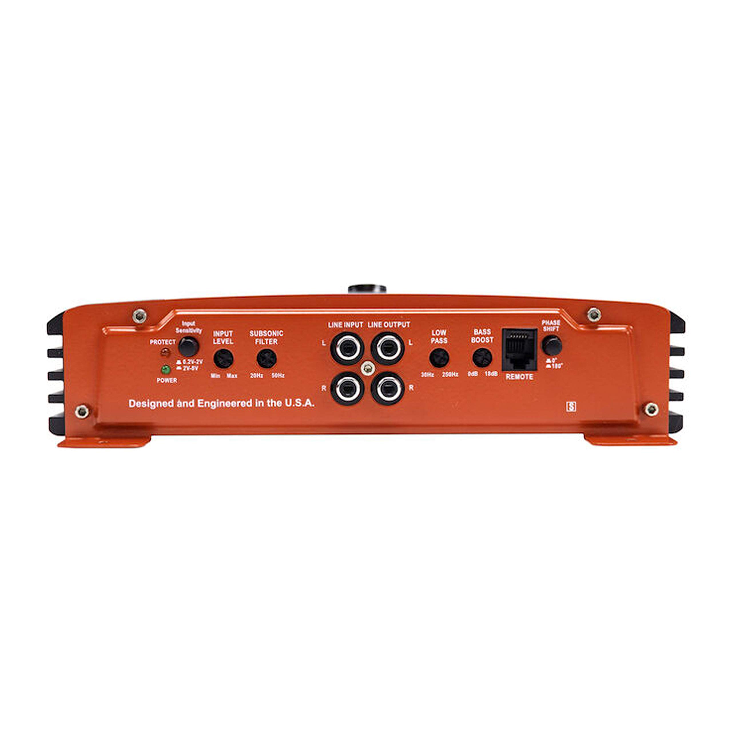 Crunch PX-1025.2 1000W 2-Channel Car Amplifier with 4-Gauge Wiring Kit & Magnetic Phone Holder - Powerful Car Audio System for Bass Boost & Clear Sound - Perfect for Road Trips & Daily Commutes