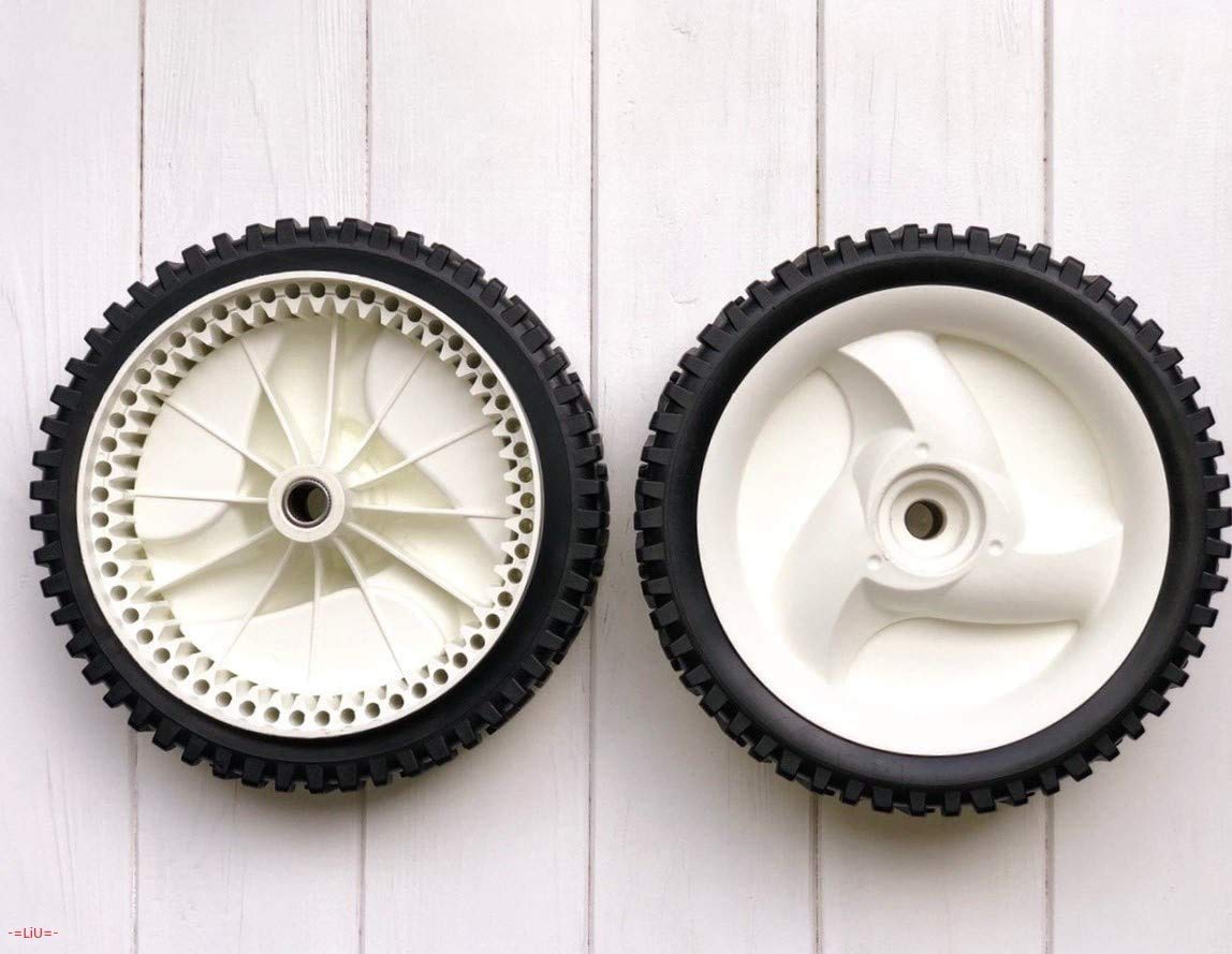 Mintu 2-Pack Lawn Mower Front Wheel Tire Replacement for Craftsman Models 917.376470/917.378760/917.377100 - Perfect for DIY Lawn Mower Repair & Maintenance