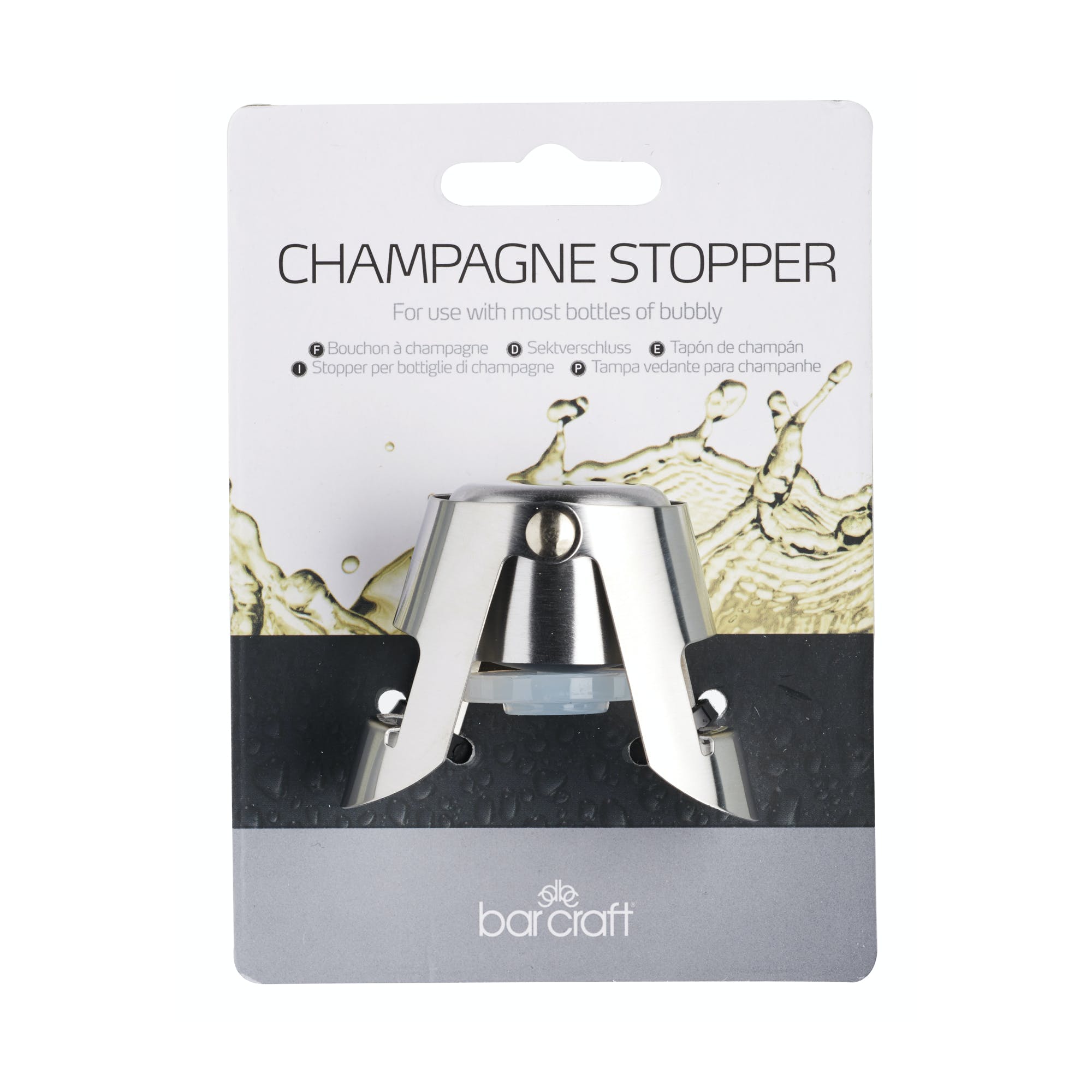 Premium Champagne Stopper - Airtight Sparkling Wine Sealer for Preserving Bubbles - Perfect for Parties, Weddings & Celebrations