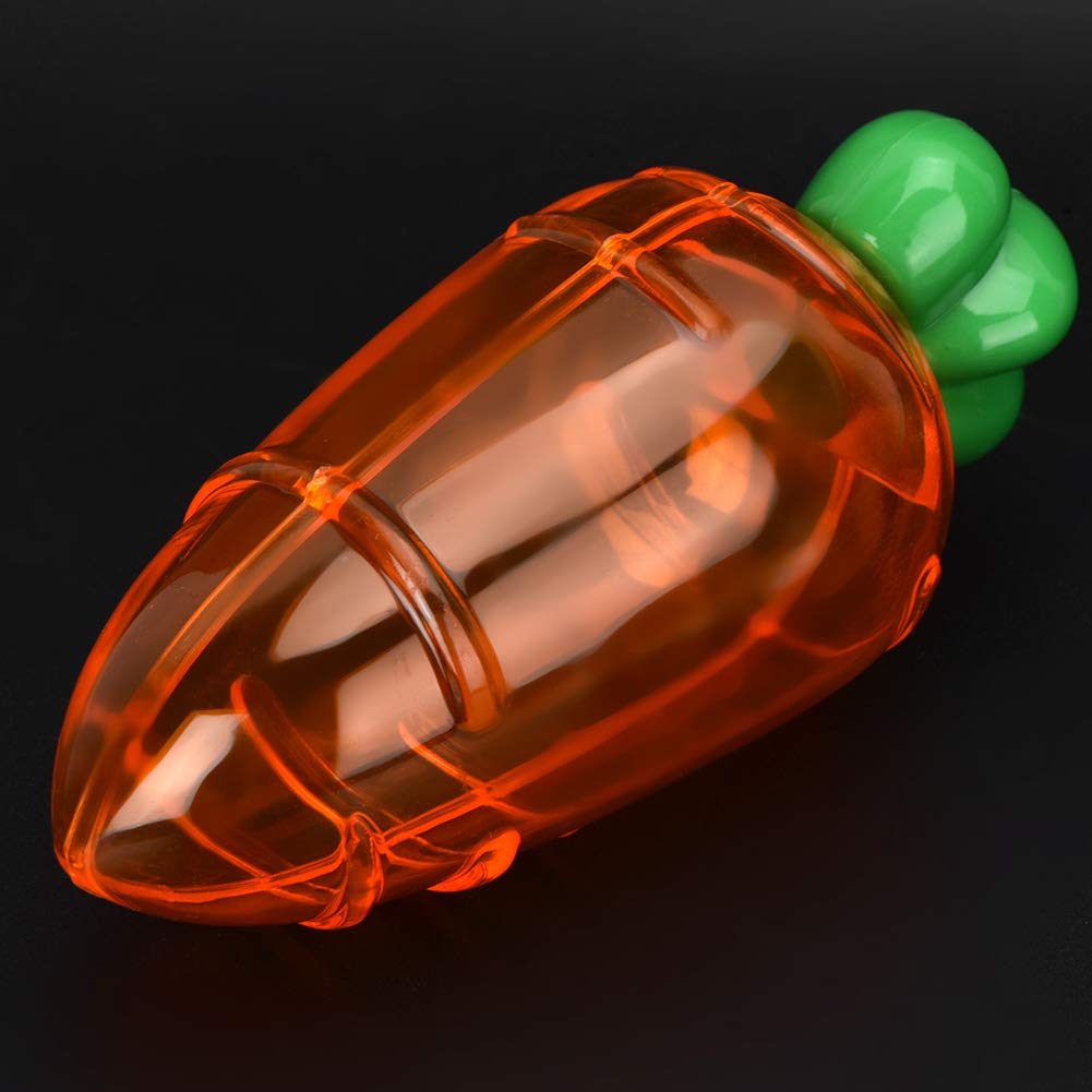 12Pcs Carrot-Shaped Candy Boxes - Translucent Plastic Easter Containers for Chocolates, Party Favors, Gift Packaging - Perfect for Easter Decorations, Birthday Parties & Wedding Favors (Transparent Orange)