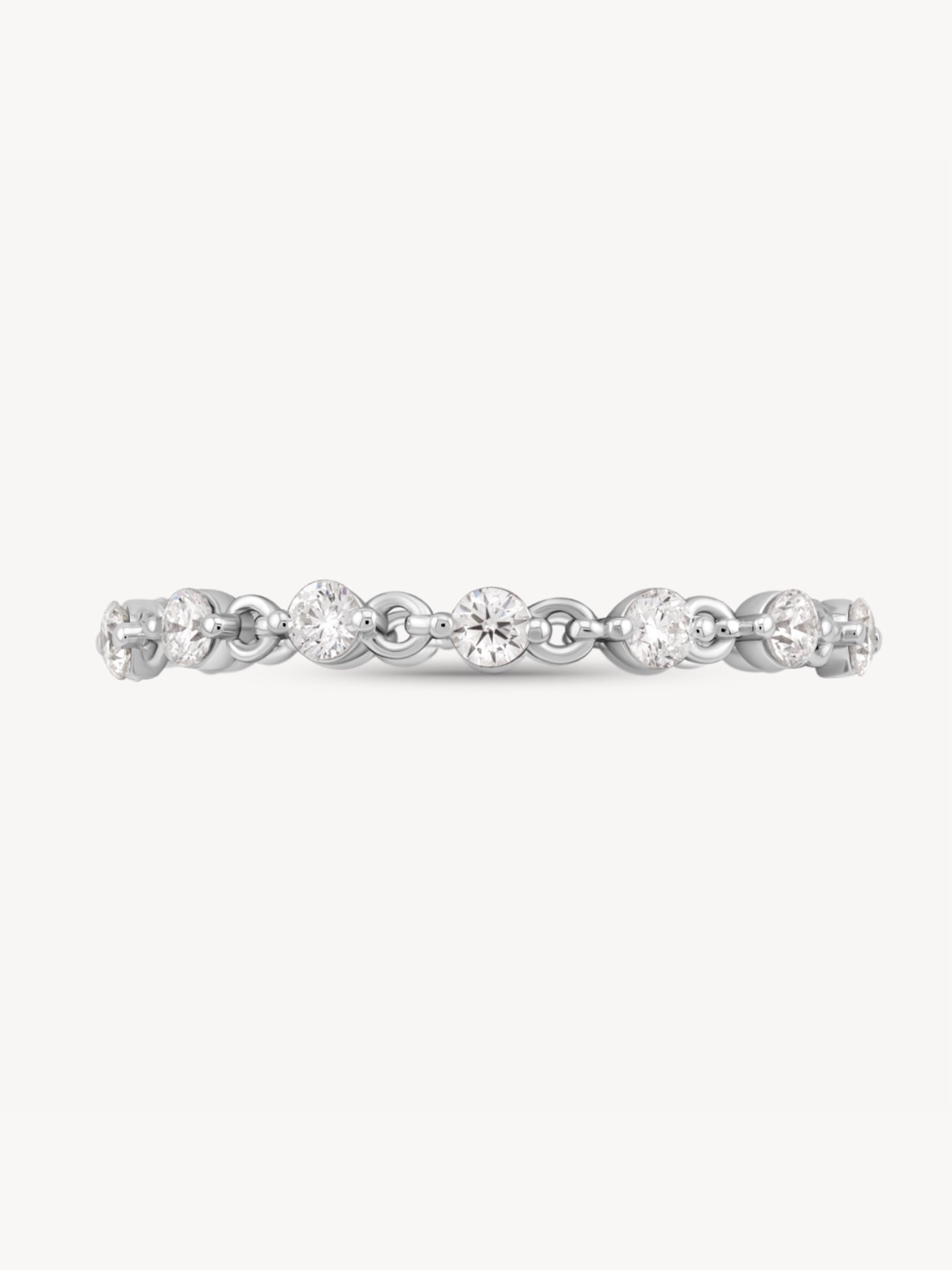 Diamond Eternity Ring for Women - 14K Gold/Platinum Wedding Band - Perfect for Anniversaries & Proposals