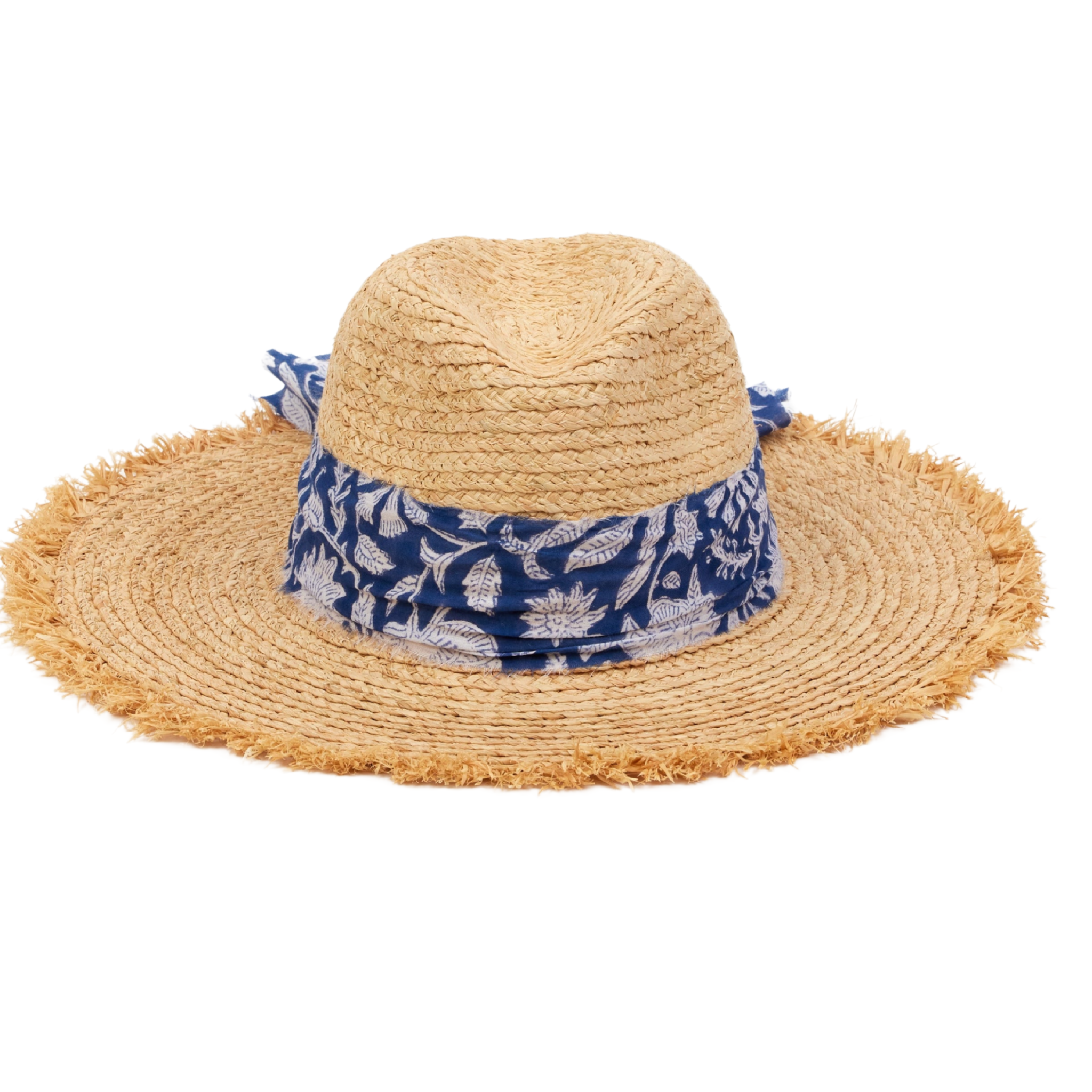 Stylish Breezy Continental Raffia Hat for Women - Summer Beach Sun Hat with Wide Brim - Perfect for Vacations, Pool Parties & Outdoor Adventures
