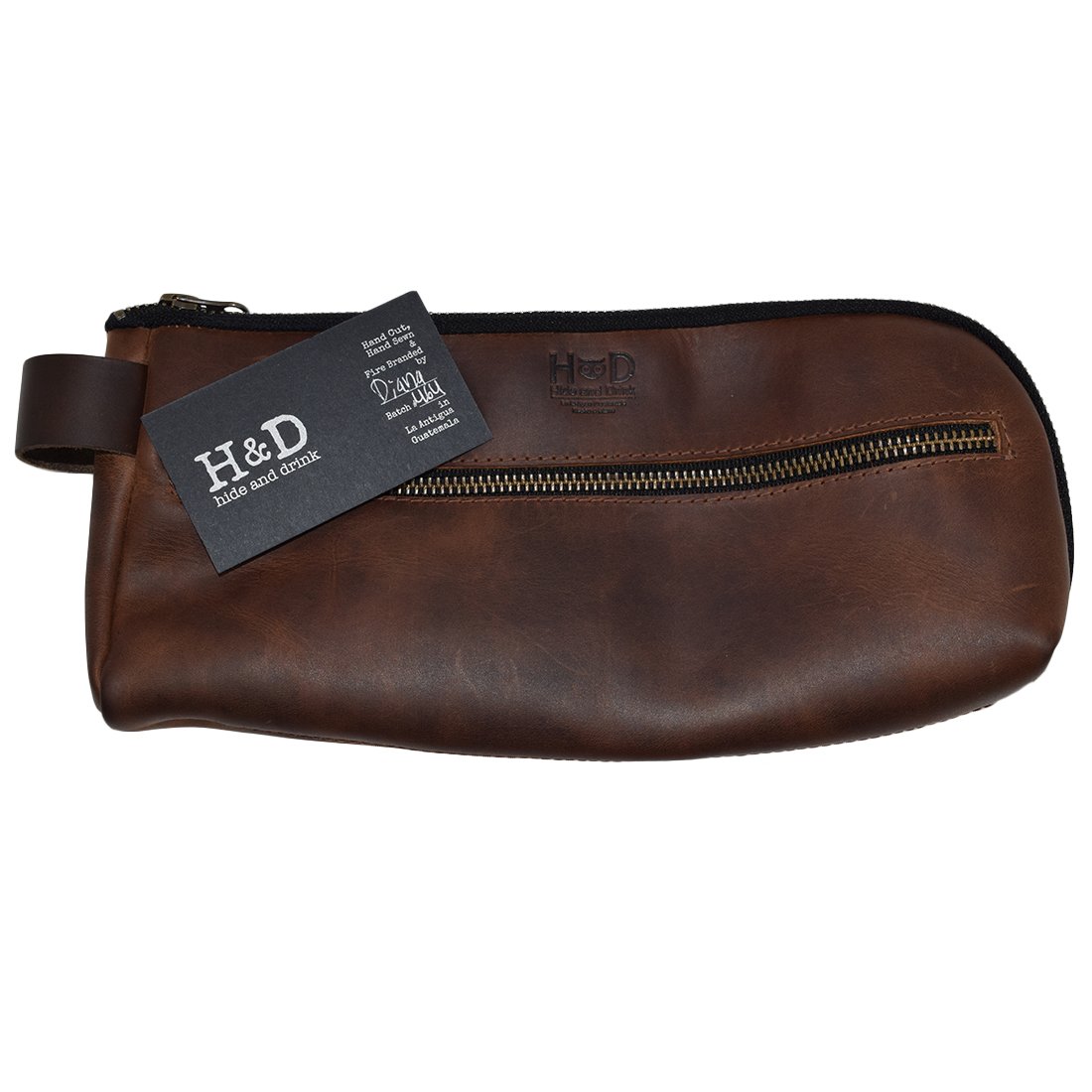 Premium Full Grain Leather Switch Carrying Case - Handmade Urban Travel Pouch with Scratch Protection | Perfect for Nintendo Switch Storage & Commuting | Durable Bourbon Brown Minimalist Essentials Bag