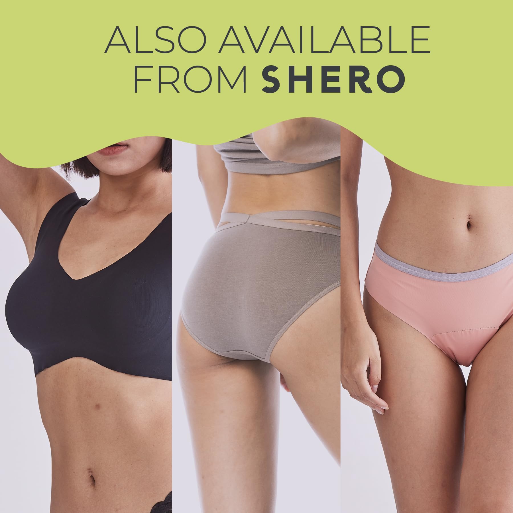 Shero Leakproof Period Underwear for Women & Teens - Maternity & Postpartum Panties with Odor & Moisture Control - Comfortable for Daily Wear, Sleeping & Post-Surgery Recovery