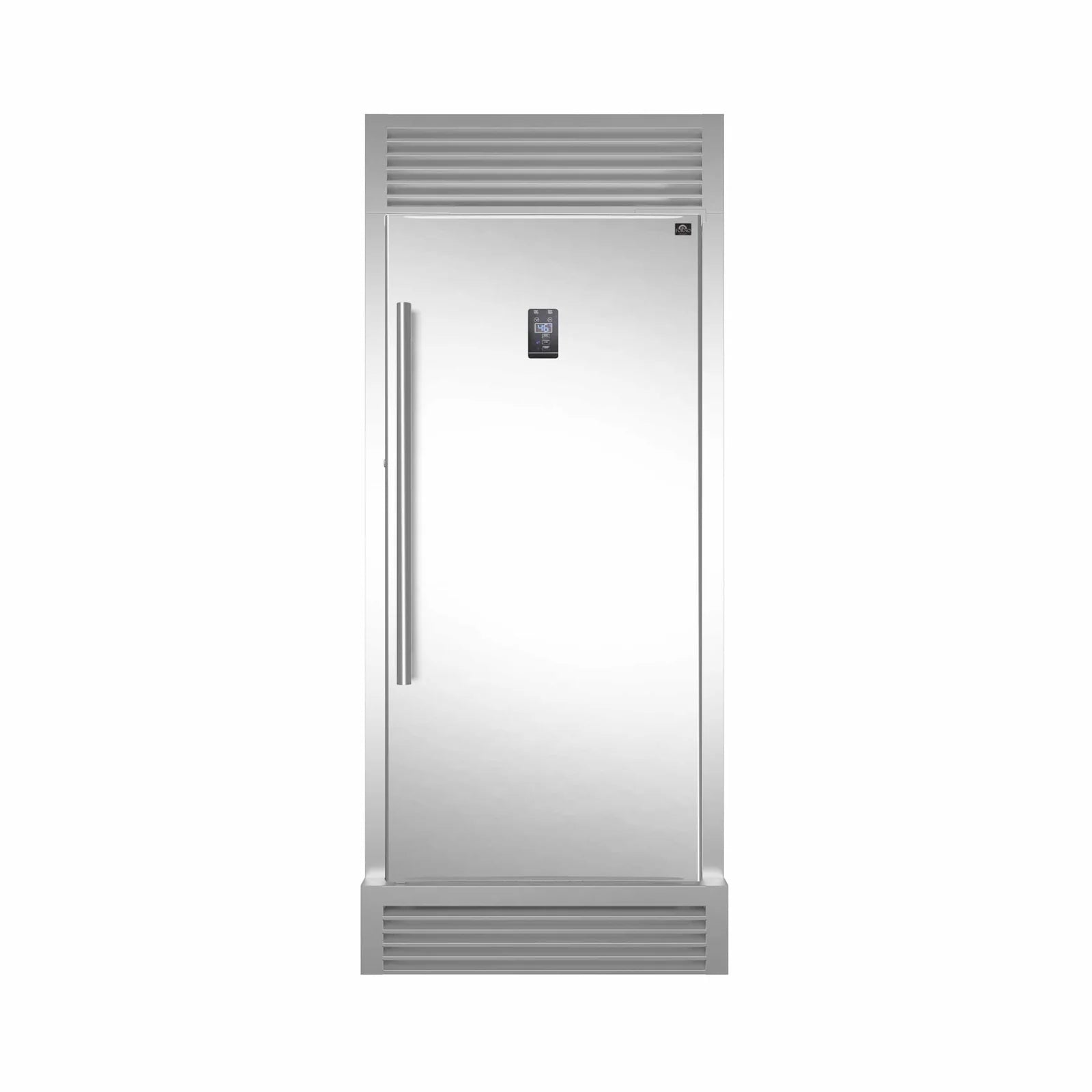 Forno 28 Rizzuto Pro Style Dual Combination Refrigerator & Freezer - 32RS FFFFD1933 | Commercial Grade Stainless Steel Fridge for Restaurants, Bars & Home Kitchens