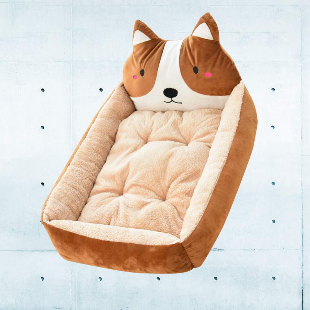 **Cozy Winter Dog Bed - Warm Pet House for Small & Large Dogs - Indoor & Outdoor Kennel for Sleeping, Lounging & Travel**