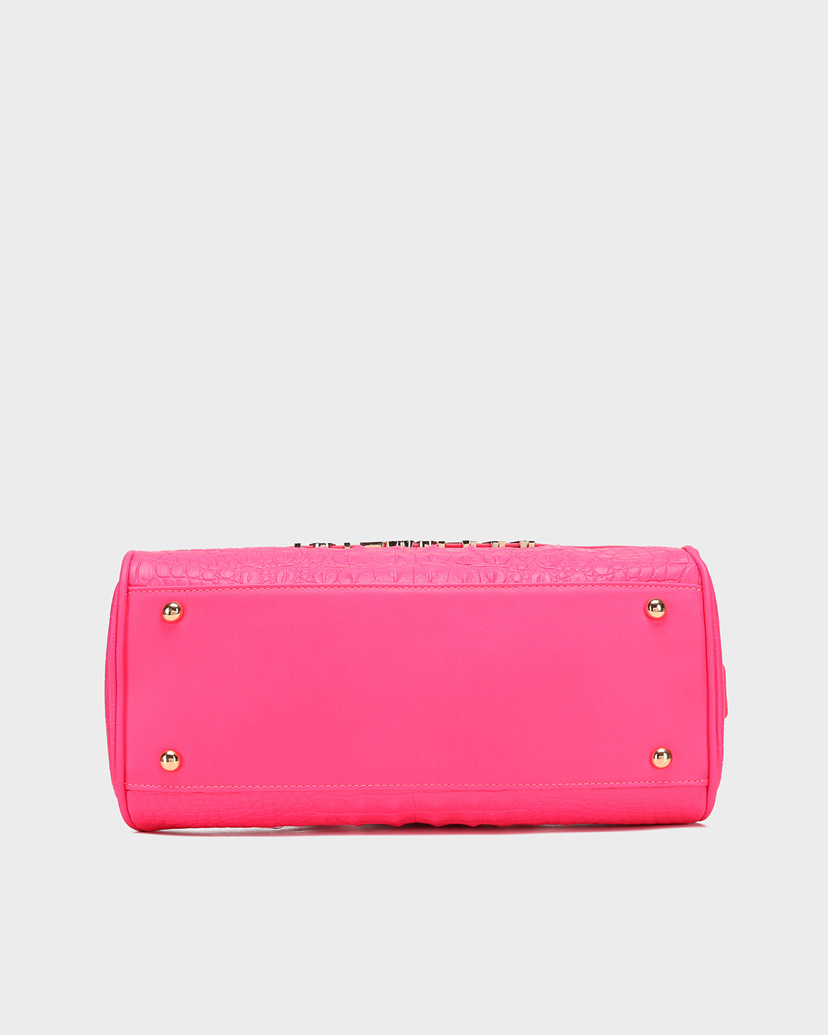 Luxury Italian Couture Handbag in Neon Pink - Elegant Women's Fashion Accessory for Parties, Weddings & Evening Events