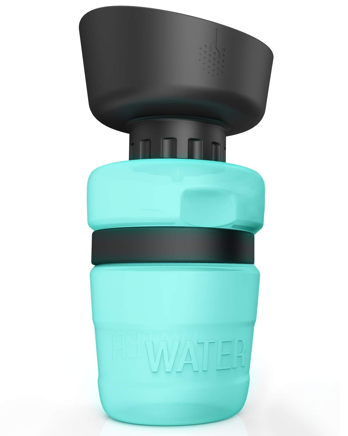 Upgraded 2-in-1 Portable Dog Water Bottle & Bowl - Lightweight Pet Travel Water Dispenser for Hiking, Walking & Outdoor Adventures | PETNF