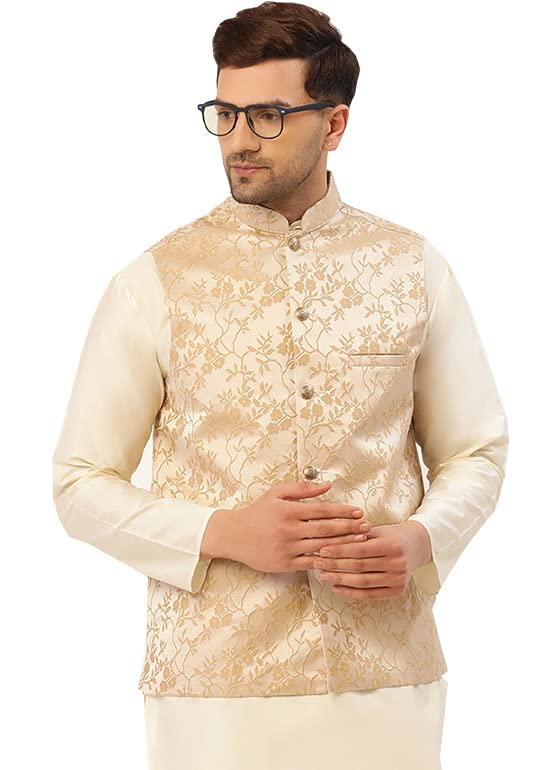 Maple Clothing Men's Nehru Jacket | Indian Waistcoat & Traditional Vest | Wedding Guest Outfit | Formal Occasion & Cultural Event Wear